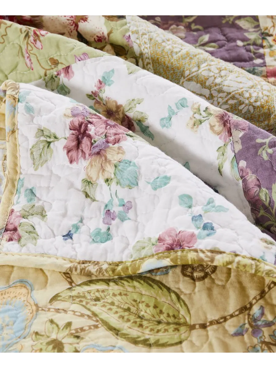 Greenland Home Fashions Комплект постельного белья Blooming Prairie Authentic Patchwork из 3 — изображение 4 из 4