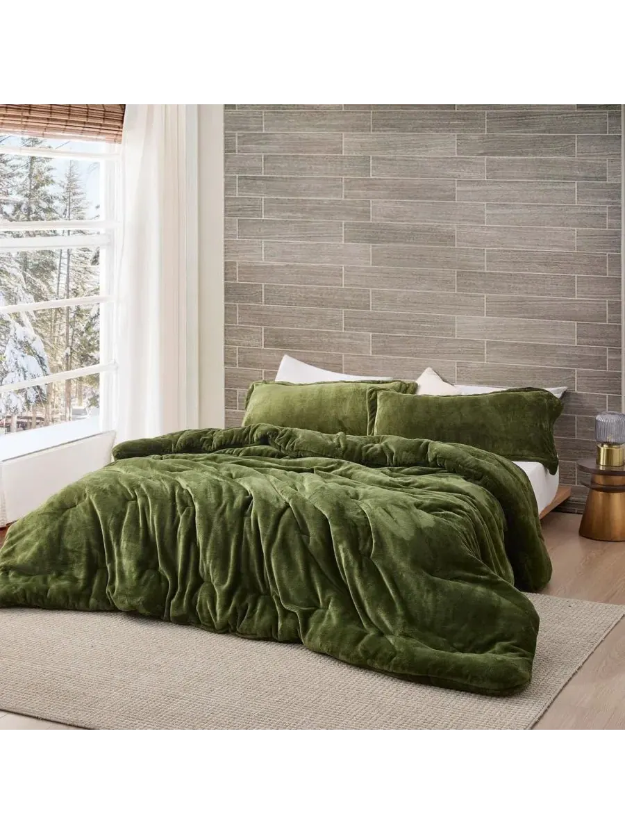 Комплект стеганого одеяла Me Sooo Comfy Coma Inducer, Pesto — изображение 1 из 5