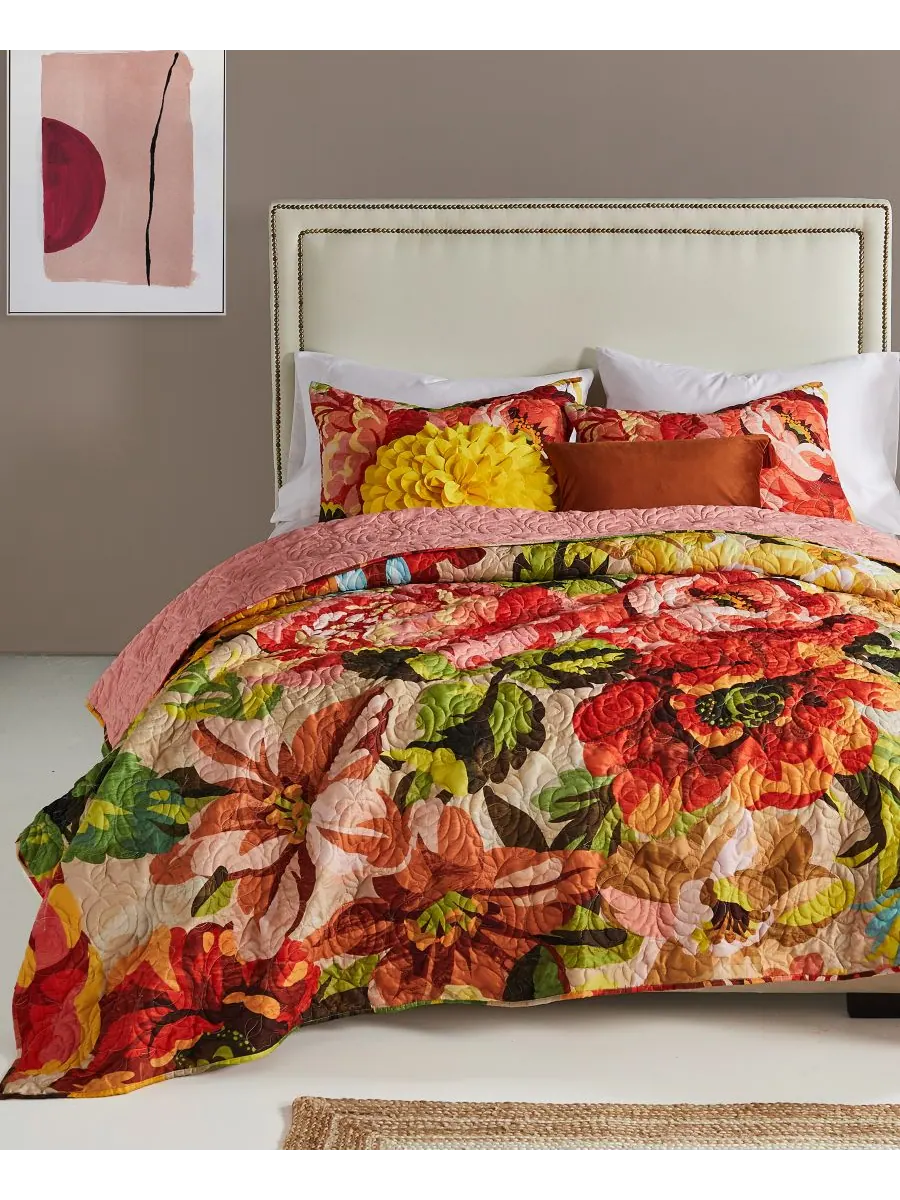 Комплект постельного белья Senna Floral Boho из 3 предметов, размер Full/Queen Greenland Home