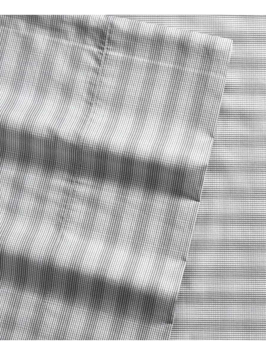 Комплект постельного белья Michael Plaid из хлопкового перкаля, 4 предмета, размер Queen Nautica — изображение 3 из 8