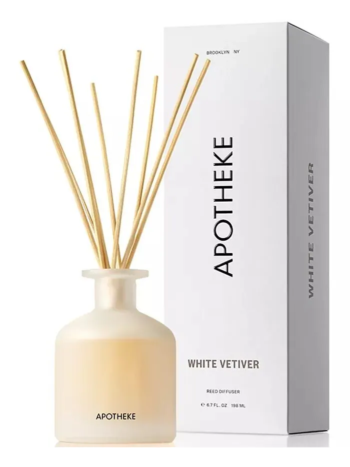 Диффузор с язычком белого ветивера, 6,7 унции APOTHEKE — изображение 1 из 6