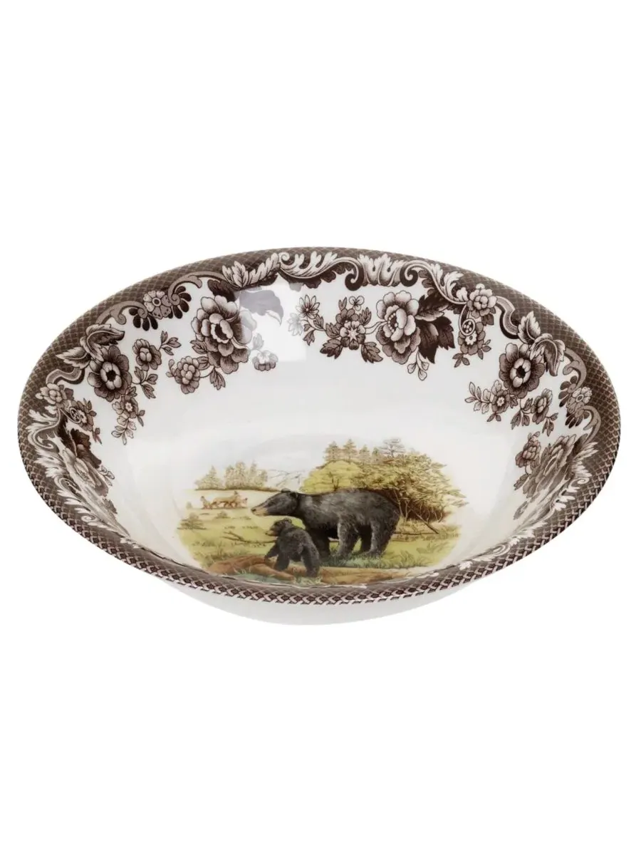 Миска хлопьев "Лесной черный медведь Аскот" Spode