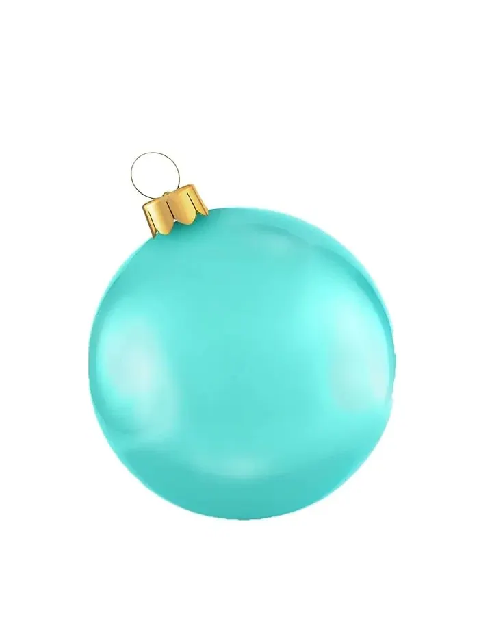 Шар на елку Holiball 30" Holiball The Inflatable Ornament — изображение 1 из 2, бирюзовый