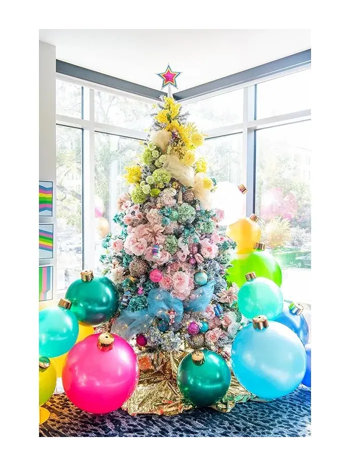 Шар на елку Holiball 30" Holiball The Inflatable Ornament — изображение 2 из 2, бирюзовый