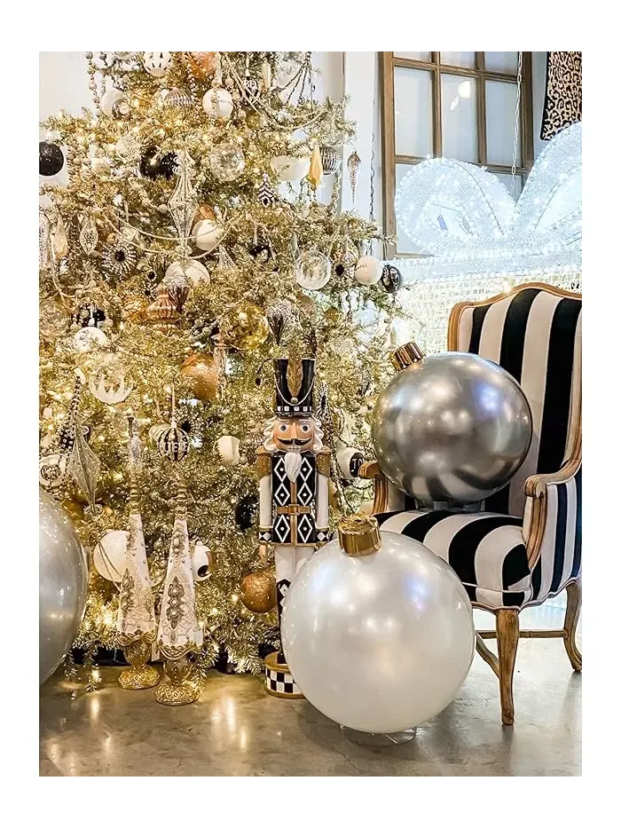Шар на елку Holiball 30 дюймов — изображение 2 из 2, фиолетовый