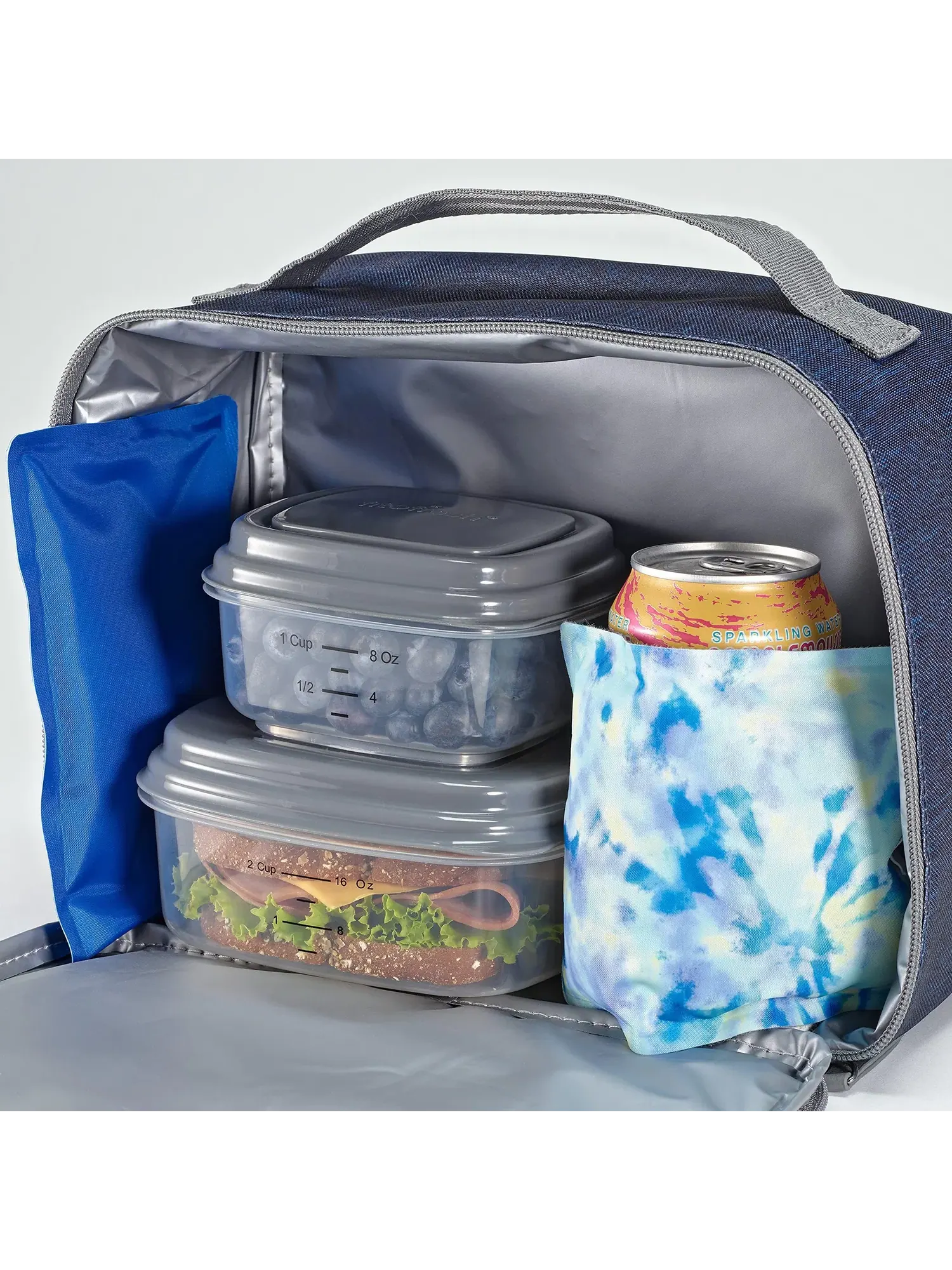 Набор из 2 термосумок Cool Coolers Soft Ice. Fit + Fresh — изображение 3 из 3, голубой