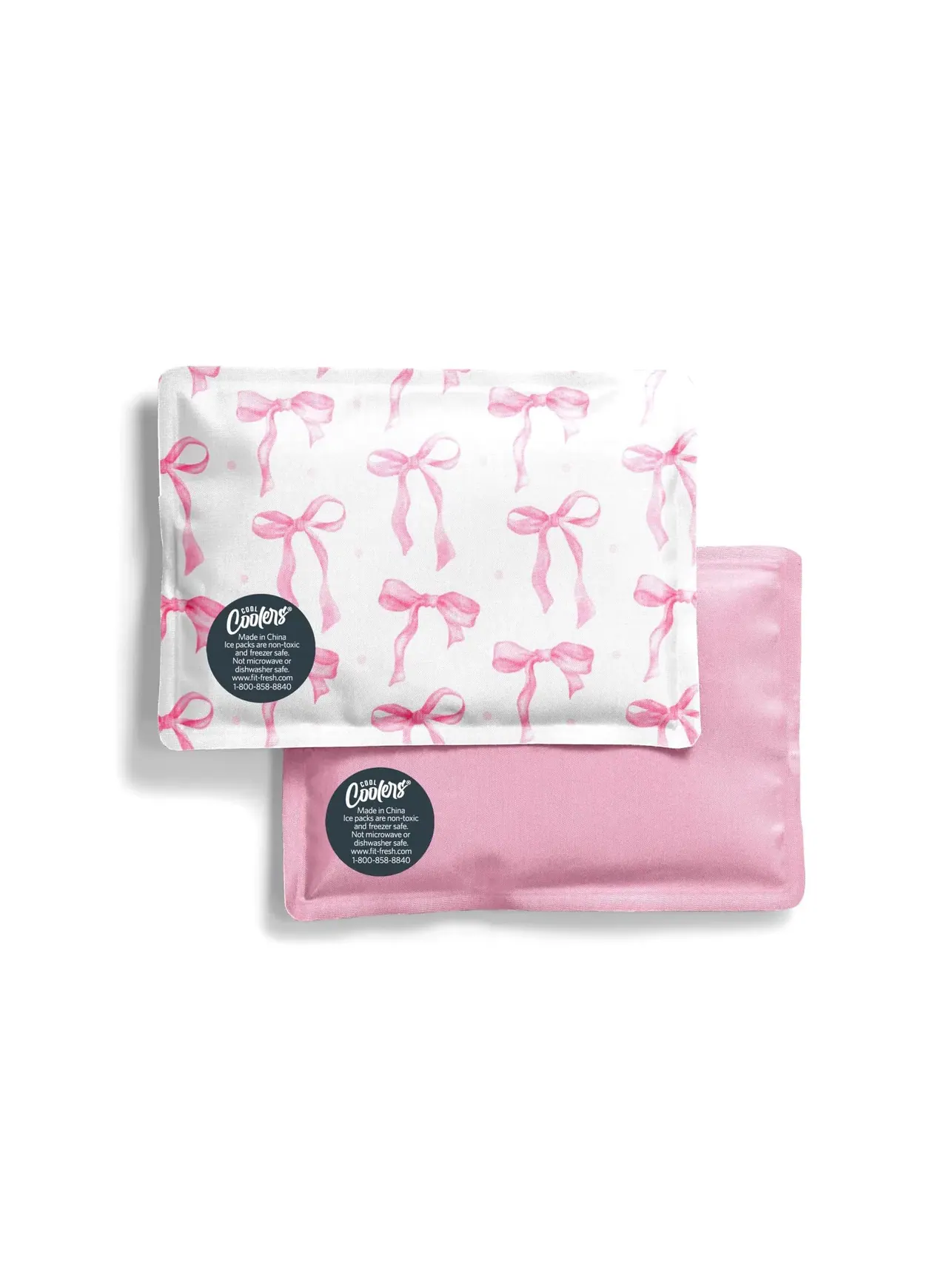 Набор из 2 термосумок Cool Coolers Soft Ice. Fit + Fresh — розовый