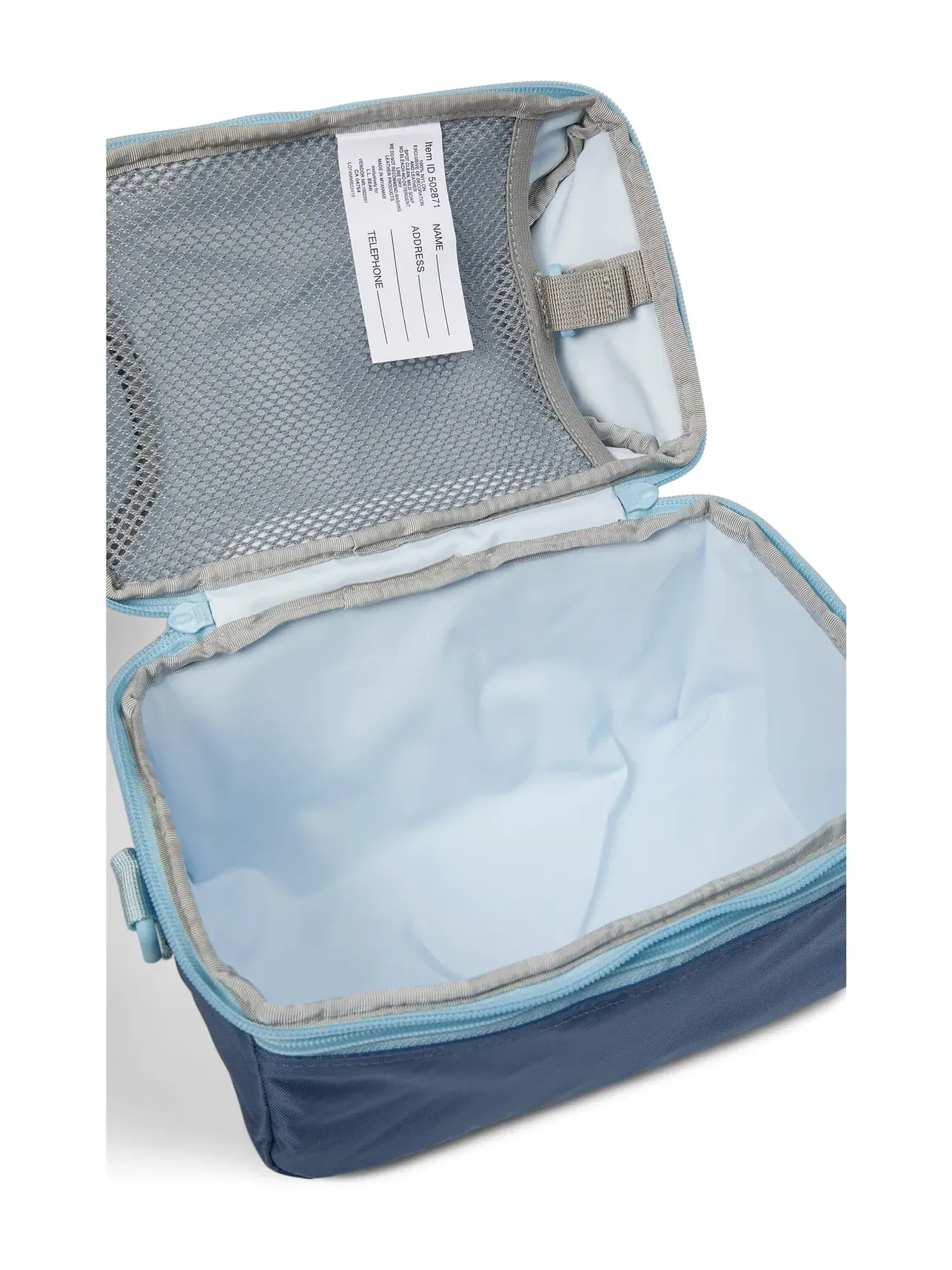 Сумка для обеда с откидной крышкой Flip-Top Lunch Box L.L.Bean Kids — изображение 3 из 4, синий