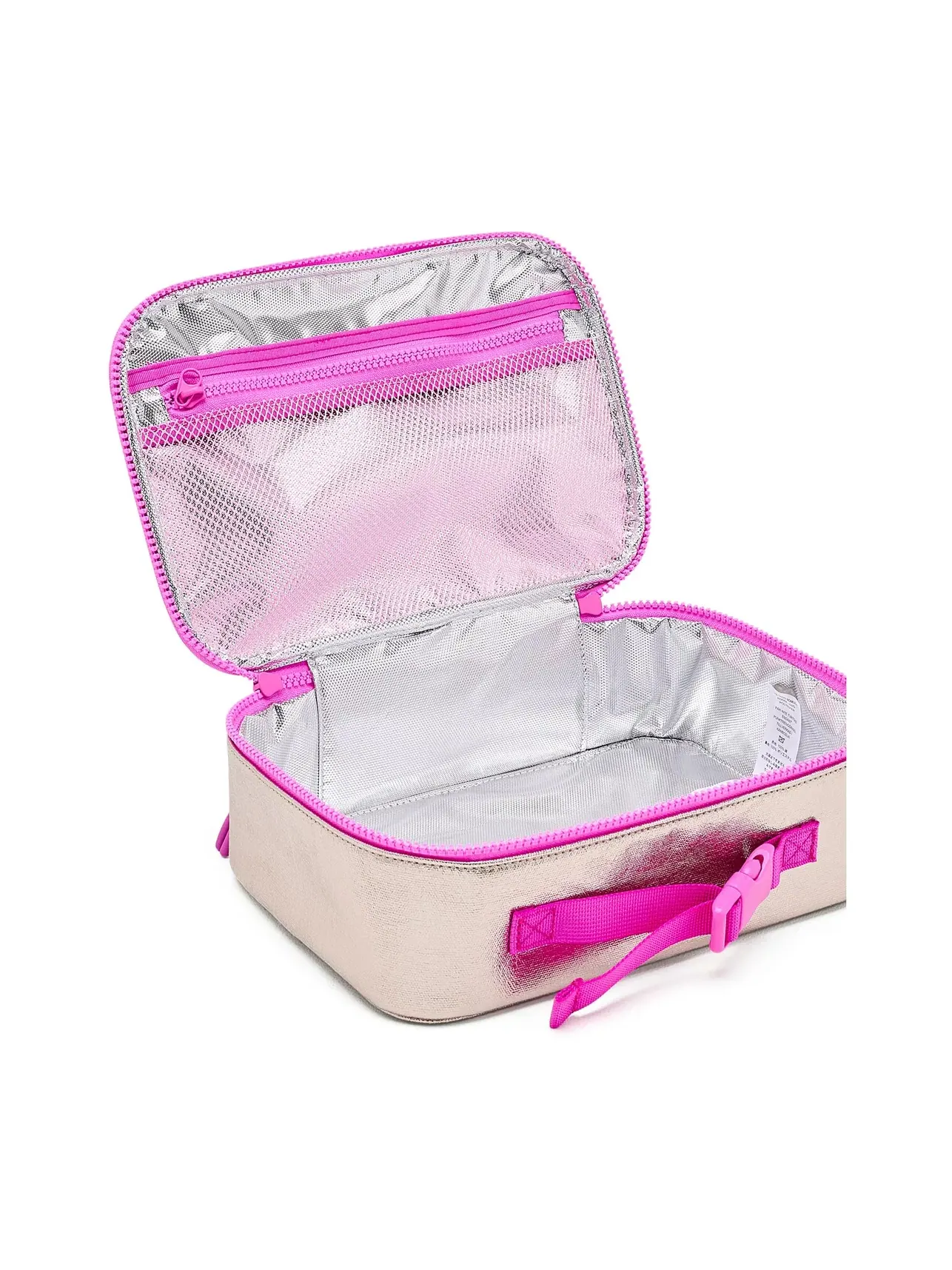 Детская сумка для обеда Metallic Lunch Kids Box Vineyard Vines Kids — изображение 5 из 5, розовый золотистый