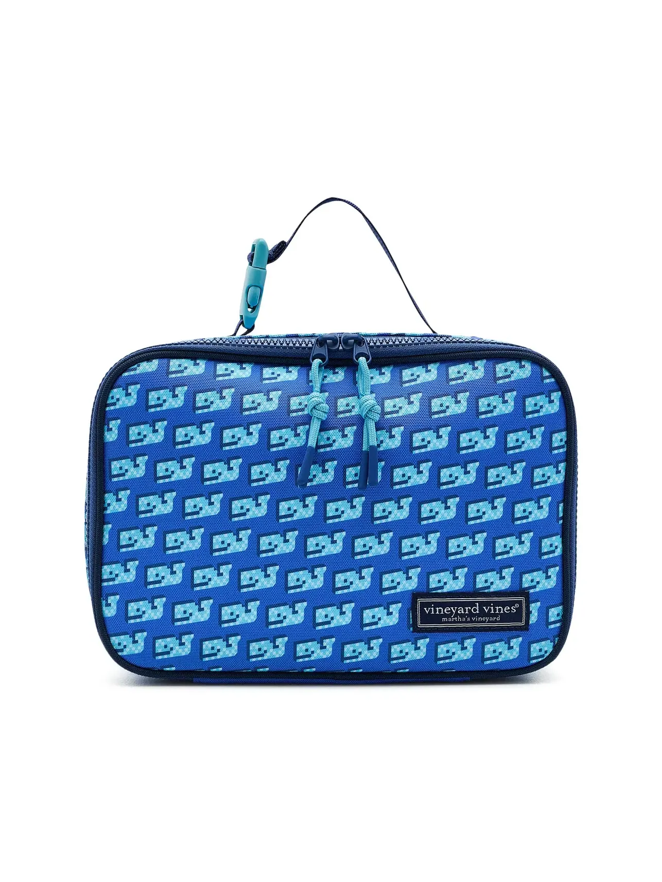 Детская сумка для обеда Pixel Whale Lunch Kids Box Vineyard Vines Kids — изображение 1 из 5, синий