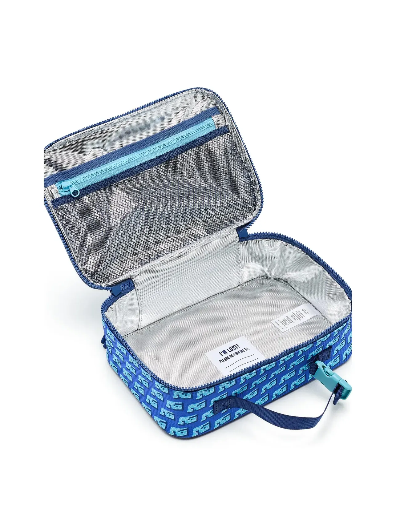 Детская сумка для обеда Pixel Whale Lunch Kids Box Vineyard Vines Kids — изображение 5 из 5, синий