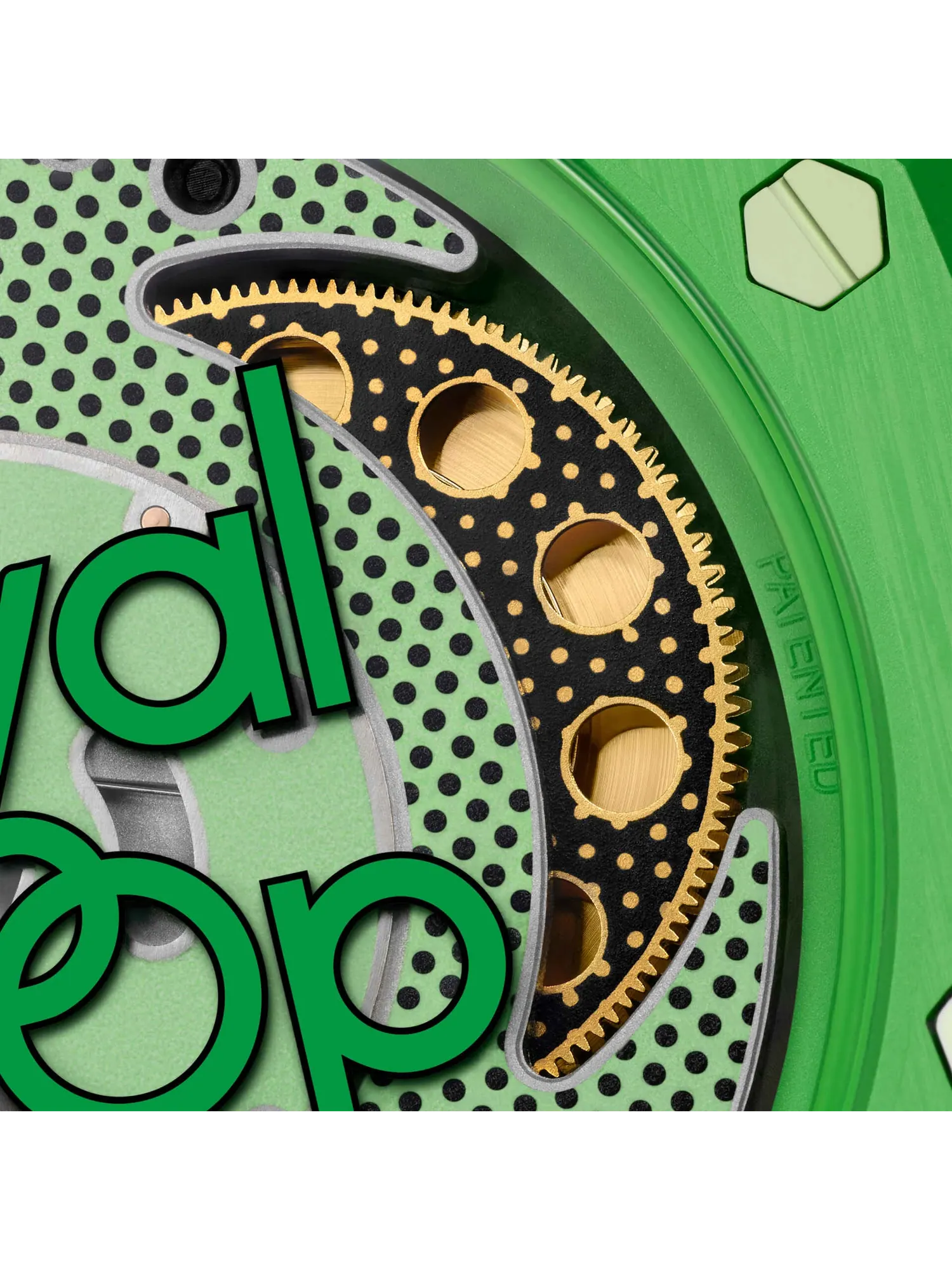 Карманные часы Swatch x Audemars Piguet Royal Pop Lépine — изображение 4 из 7, оттенок зеленый