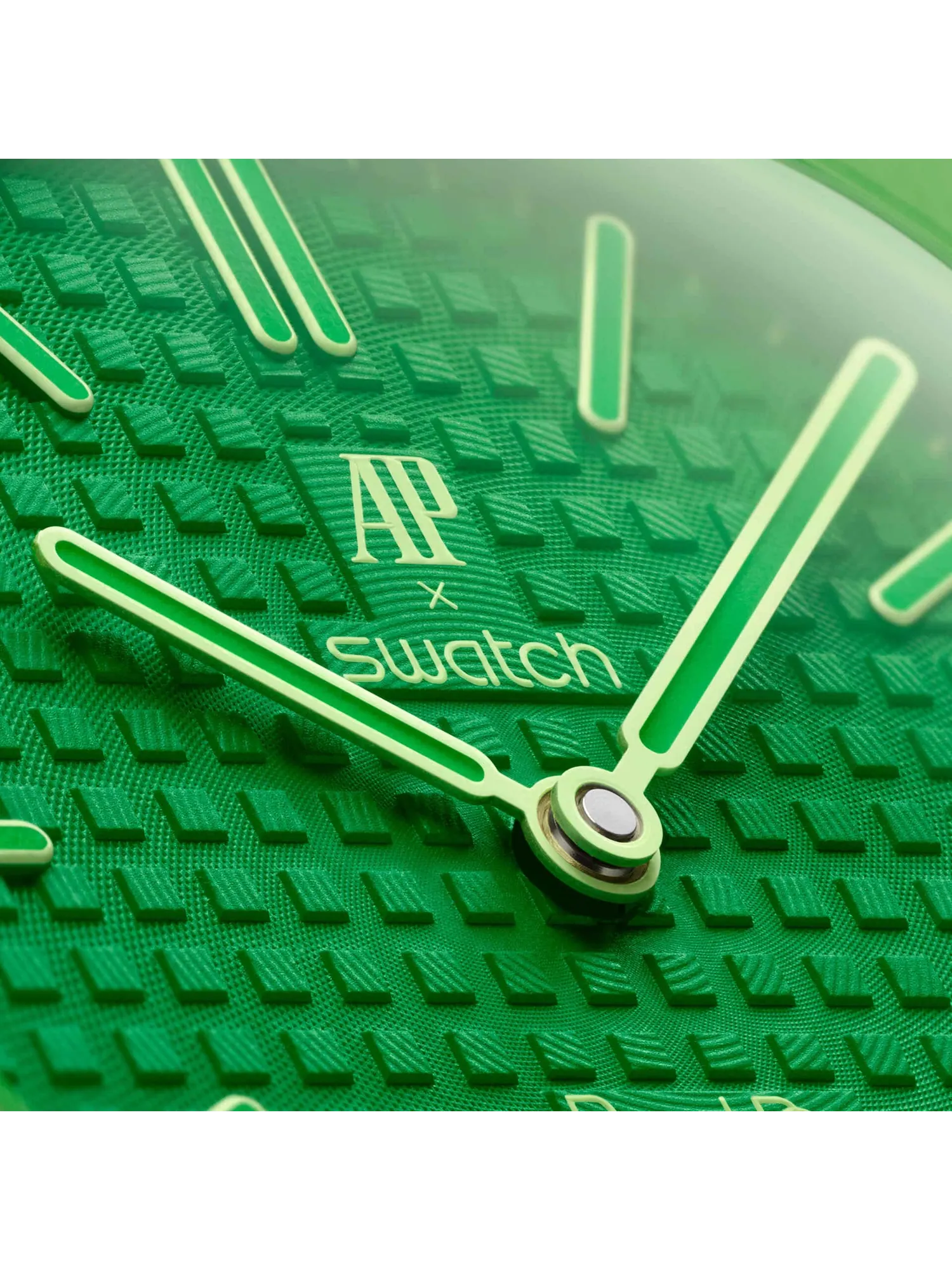 Карманные часы Swatch x Audemars Piguet Royal Pop Lépine — изображение 6 из 7, оттенок зеленый