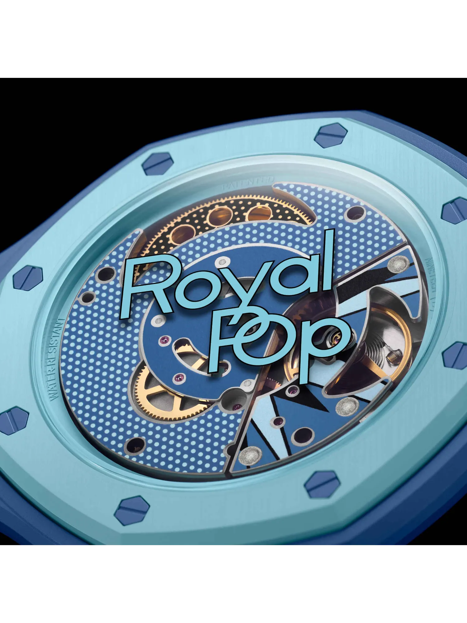 Карманные часы Swatch x Audemars Piguet Royal Pop Savonette, Làn Ba — изображение 3 из 6
