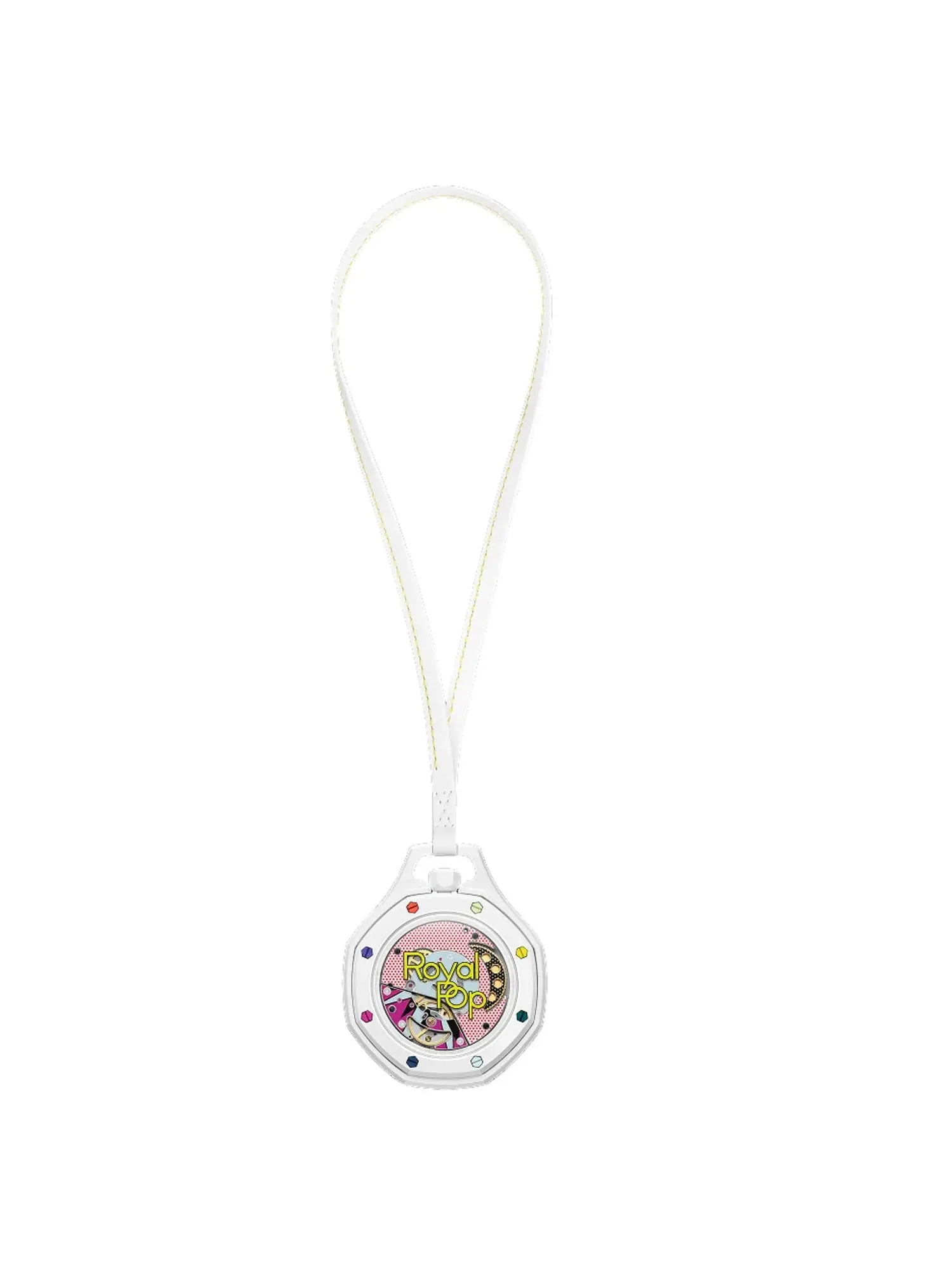 Карманные часы Swatch x Audemars Piguet Royal Pop Lépine, Huit Blanc — изображение 2 из 7
