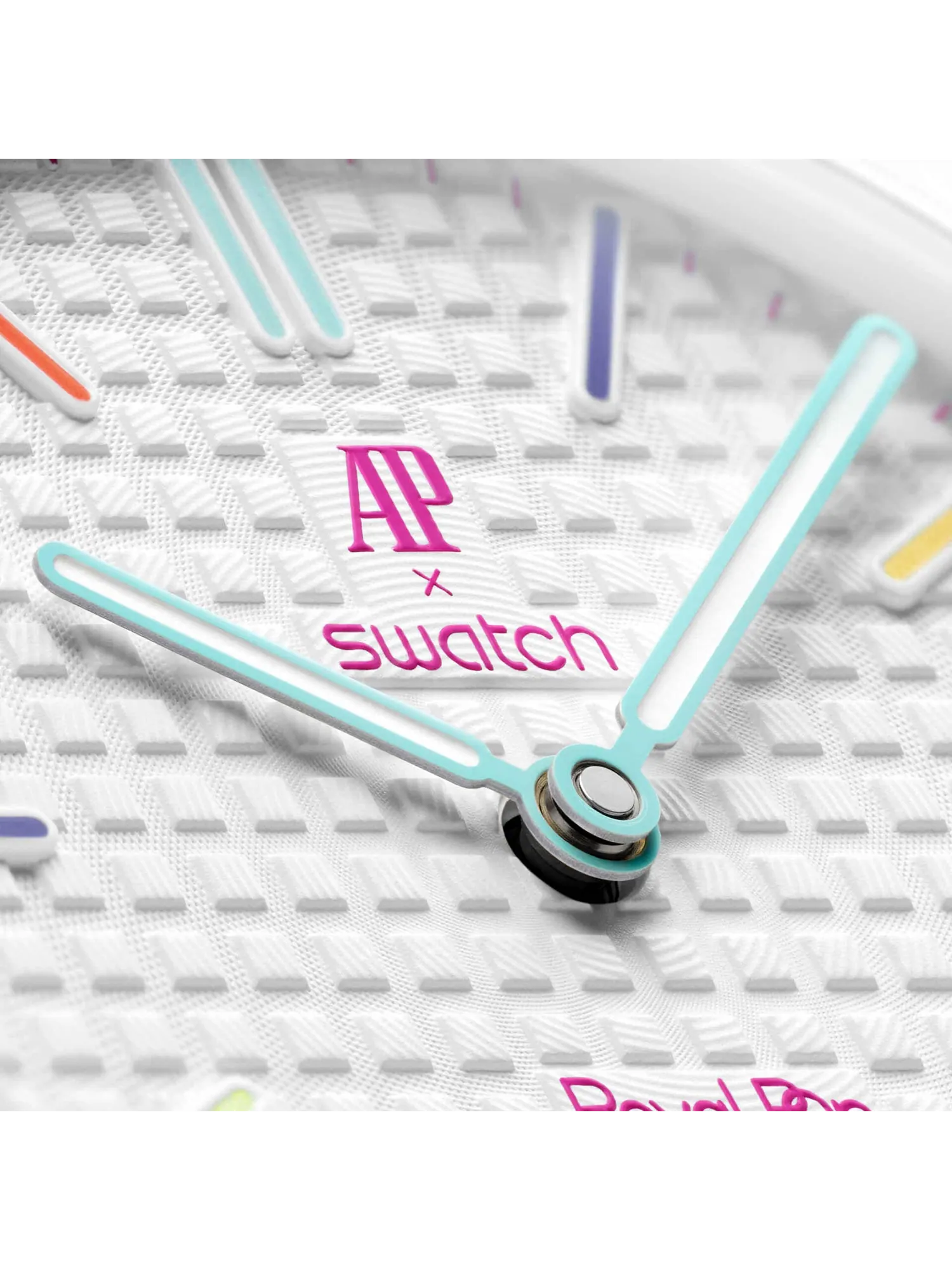 Карманные часы Swatch x Audemars Piguet Royal Pop Lépine, Huit Blanc — изображение 6 из 7