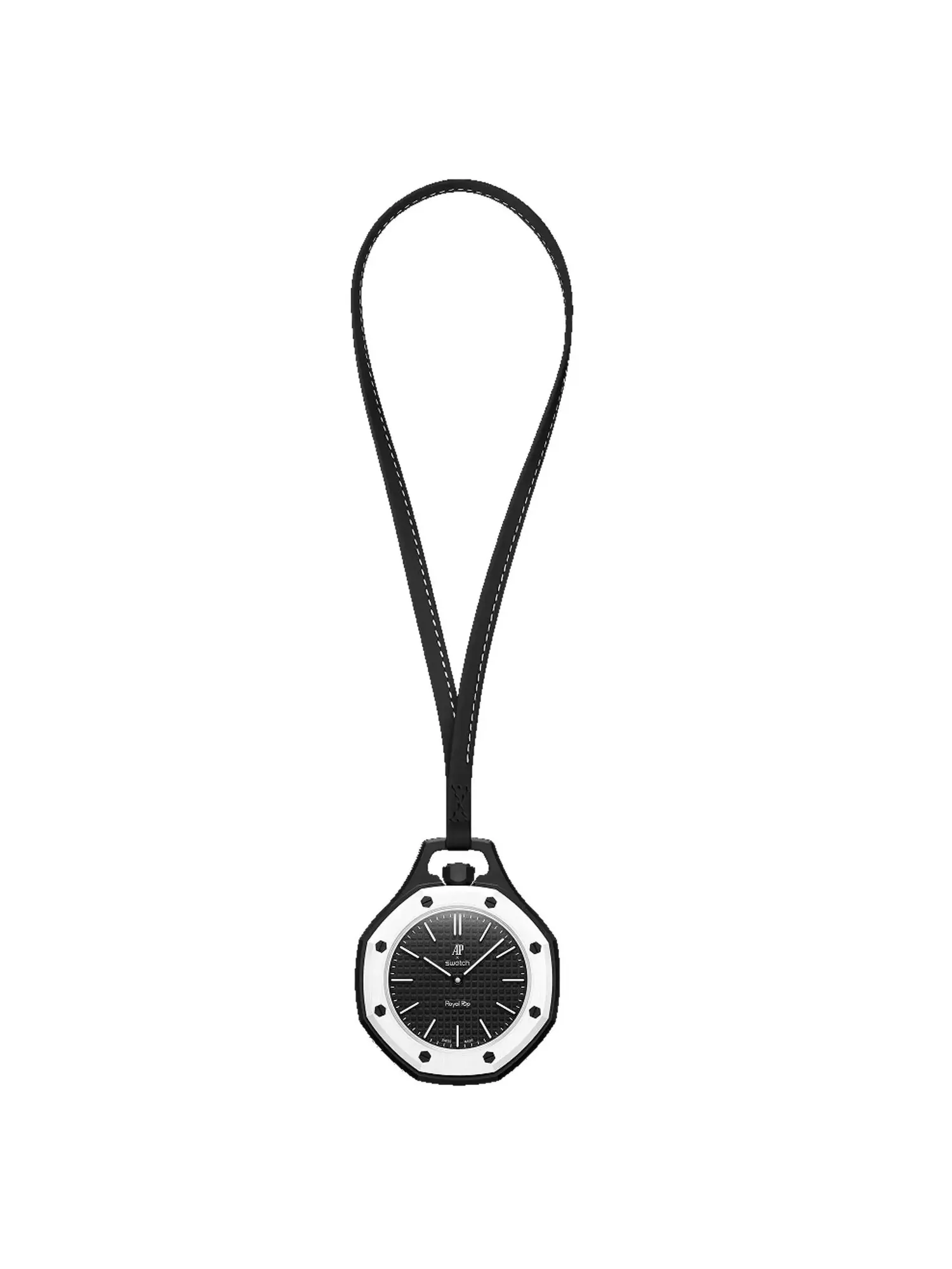 Карманные часы Swatch x Audemars Piguet Royal Pop Lépine, Ocho Negro — изображение 1 из 6