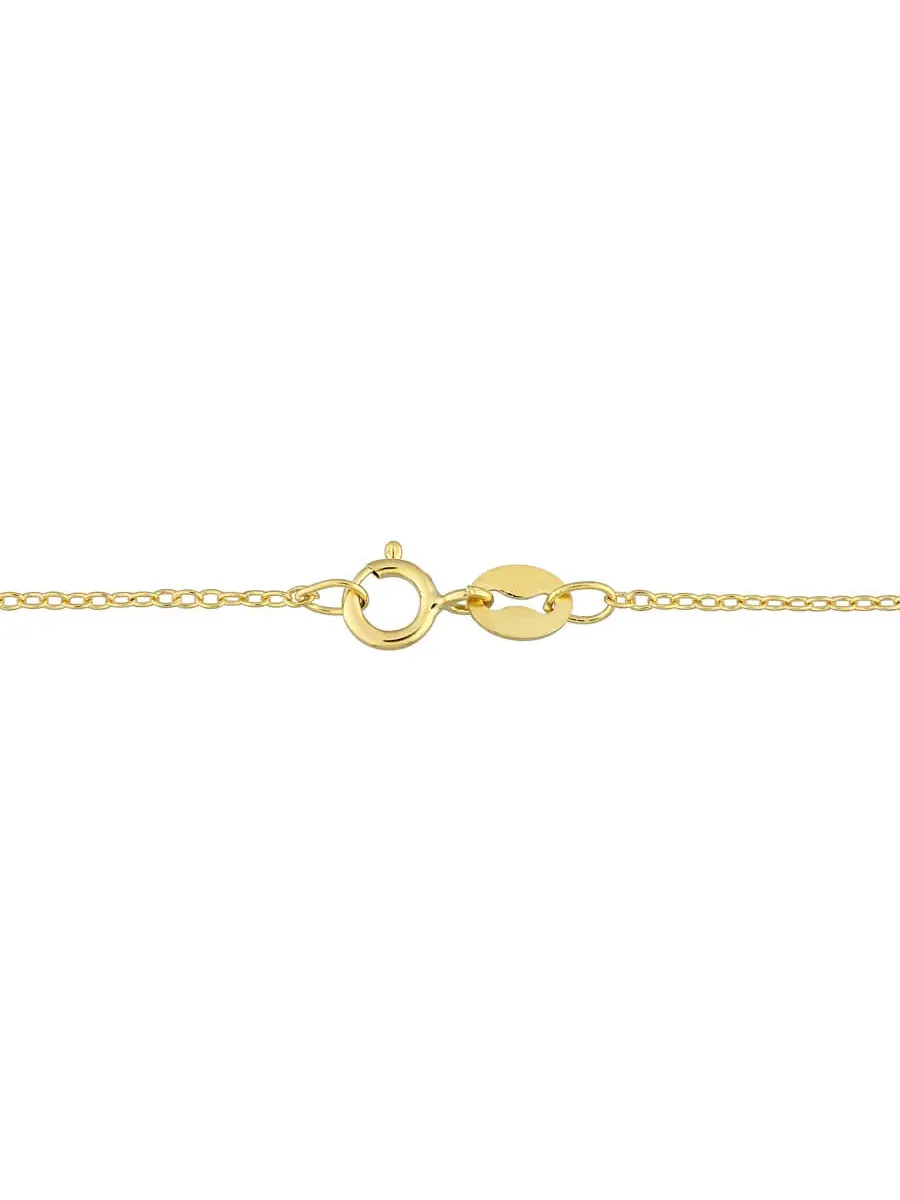 Ожерелье Lariat Infinity с культивированным пресноводным жемчугом AMOUR 8-9 мм в позолоченном серебре 925 пробы