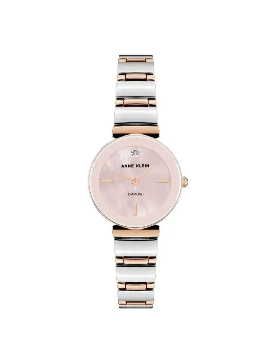 Женские часы Anne Klein с розовым циферблатом AK/2435PMRT — изображение 1 из 1, оттенок розовый