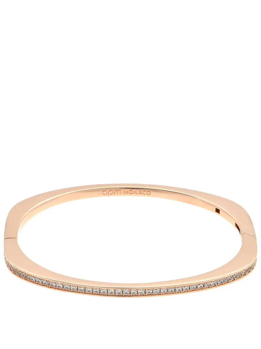 Браслет APM Monaco Rose Alloy с изысканной паве — золотистый