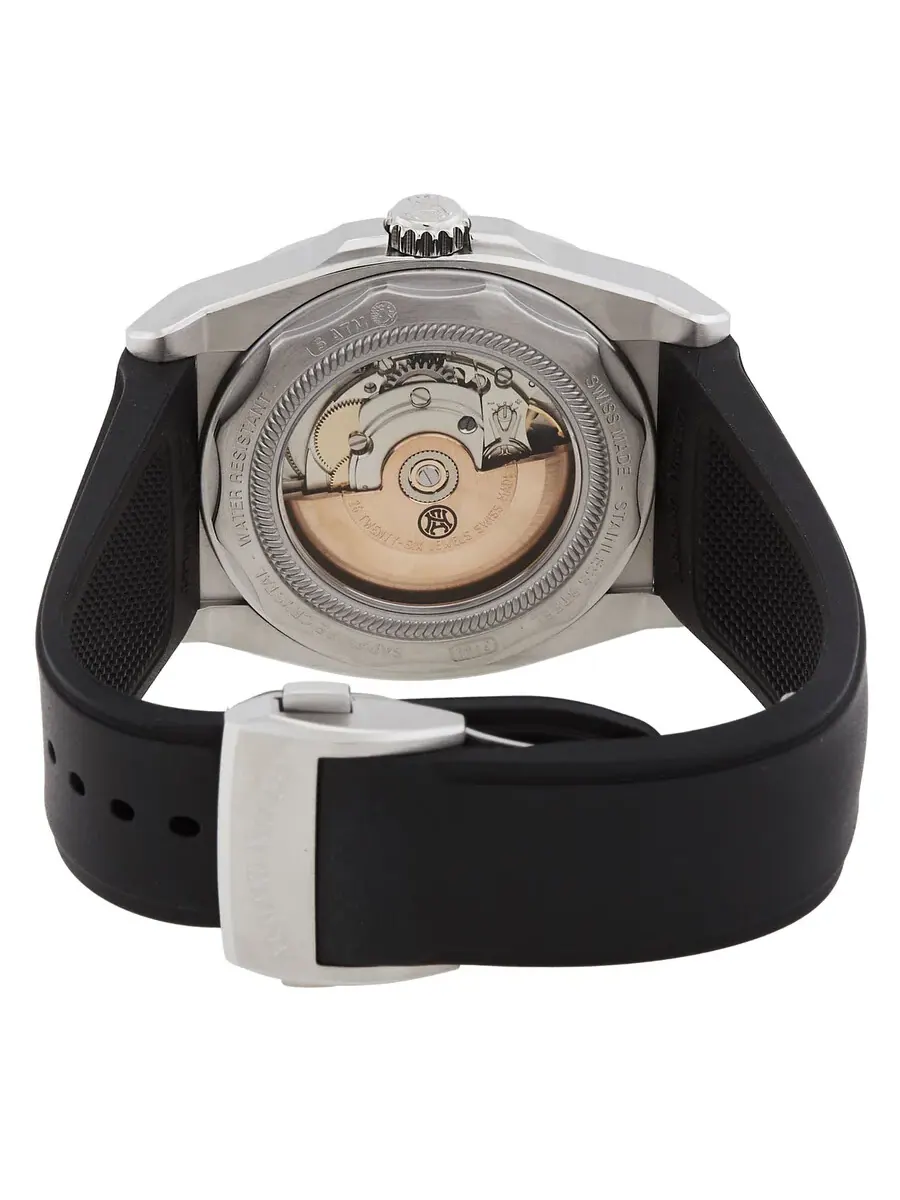 Мужские часы Armand Nicolet JH9 Automatic с серо-голубым циферблатом A660HAA-TZ-GG4710N — изображение 3 из 3