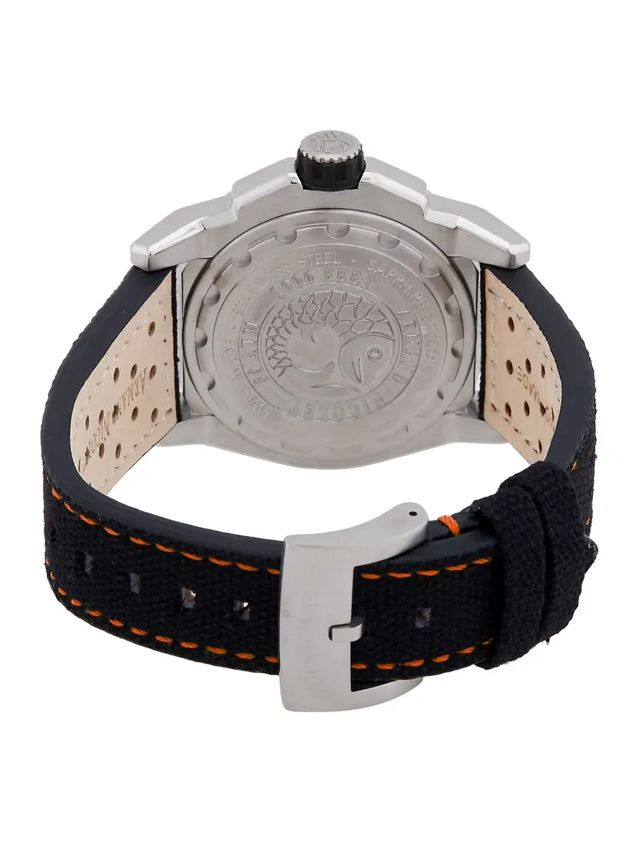 Мужские часы Armand Nicolet JSH Automatic с черным циферблатом A480PGN-NO-P0668NO8 — изображение 3 из 3, оттенок черный