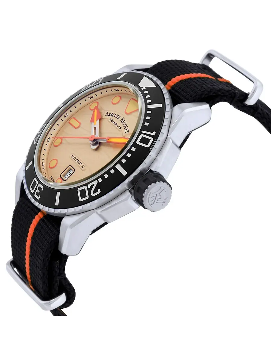 Мужские часы Armand Nicolet JSH Automatic A480PGN-KO-BN24480AANO — изображение 2 из 3, оттенок черный