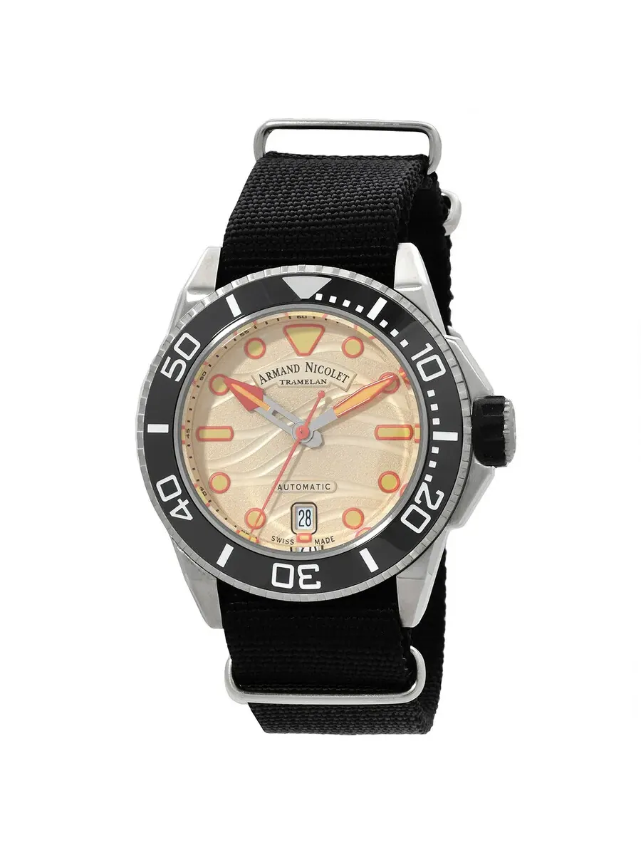 Мужские часы Armand Nicolet JSH Automatic A481PGN-KO-BN22481AANN — изображение 1 из 3, оттенок черный