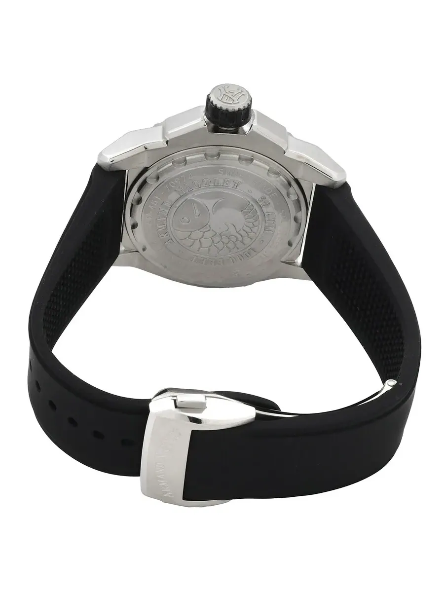 Мужские часы Armand Nicolet JSH Automatic A481PGN-KO-GG2710N — изображение 3 из 3, оттенок черный