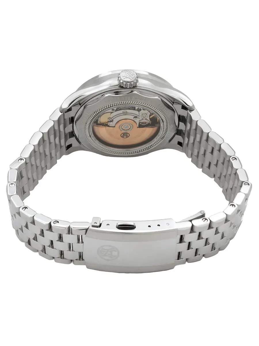 Мужские часы Armand Nicolet M2H Automatic с зеленым циферблатом A740HNA-VR-BMA22740A — изображение 3 из 3, оттенок черный