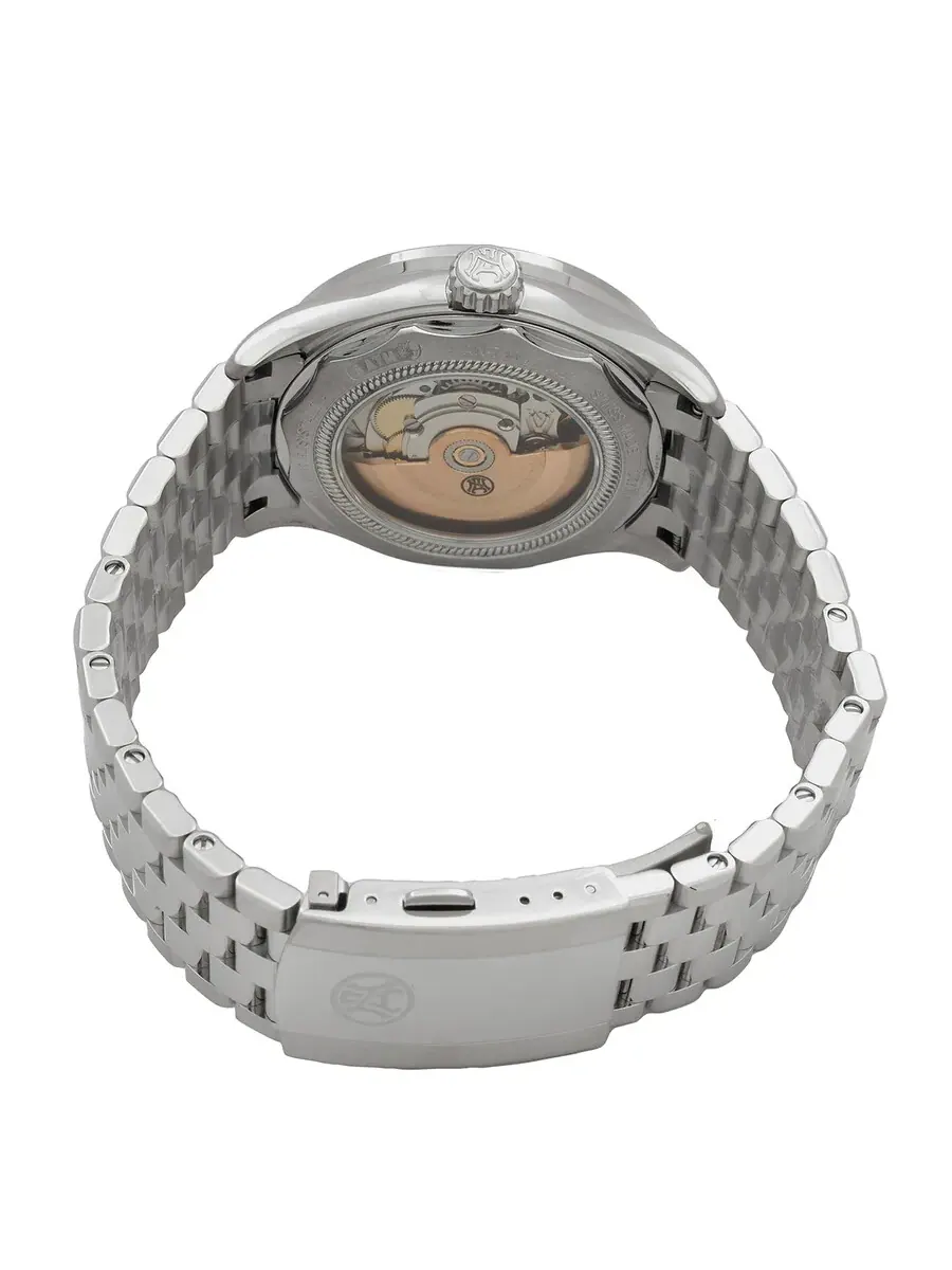 Мужские часы Armand Nicolet M2H Automatic с оранжевым циферблатом A740HNA-OR-BMA22740A — изображение 3 из 3, оттенок черный