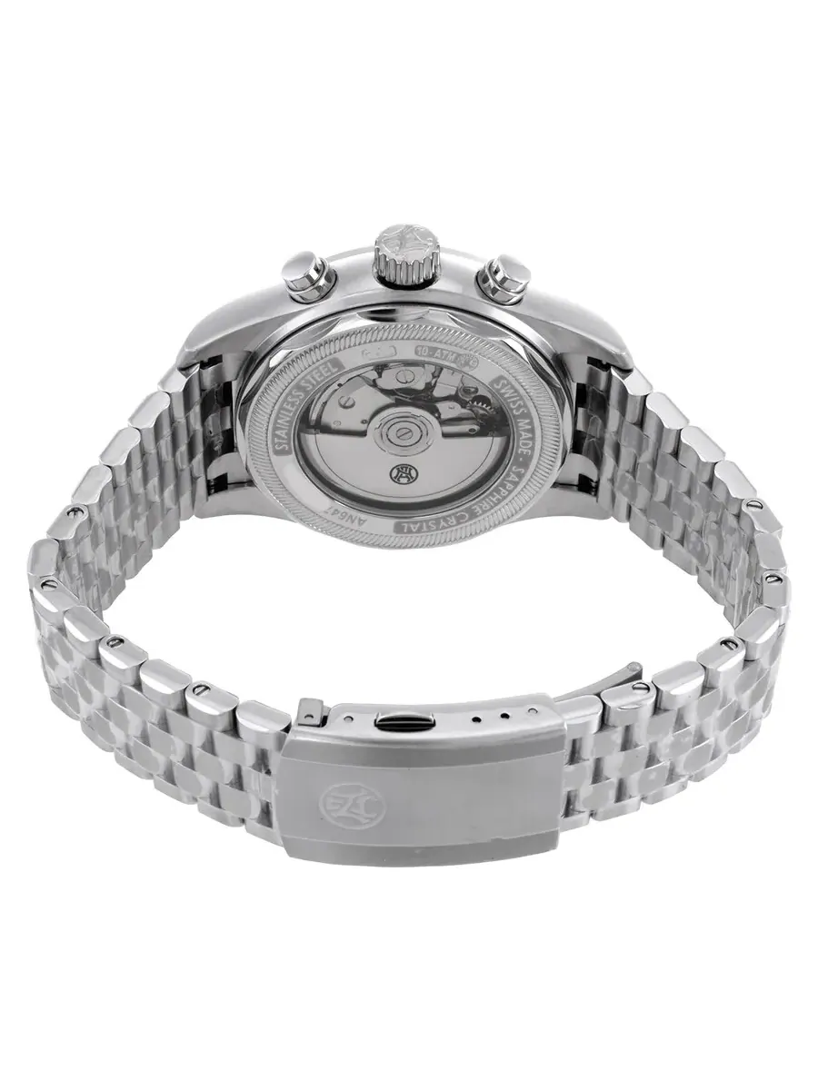 Мужские часы Armand Nicolet MH2 Chronograph Automatic с синим циферблатом A647A-BU-BMA22640A — изображение 3 из 3