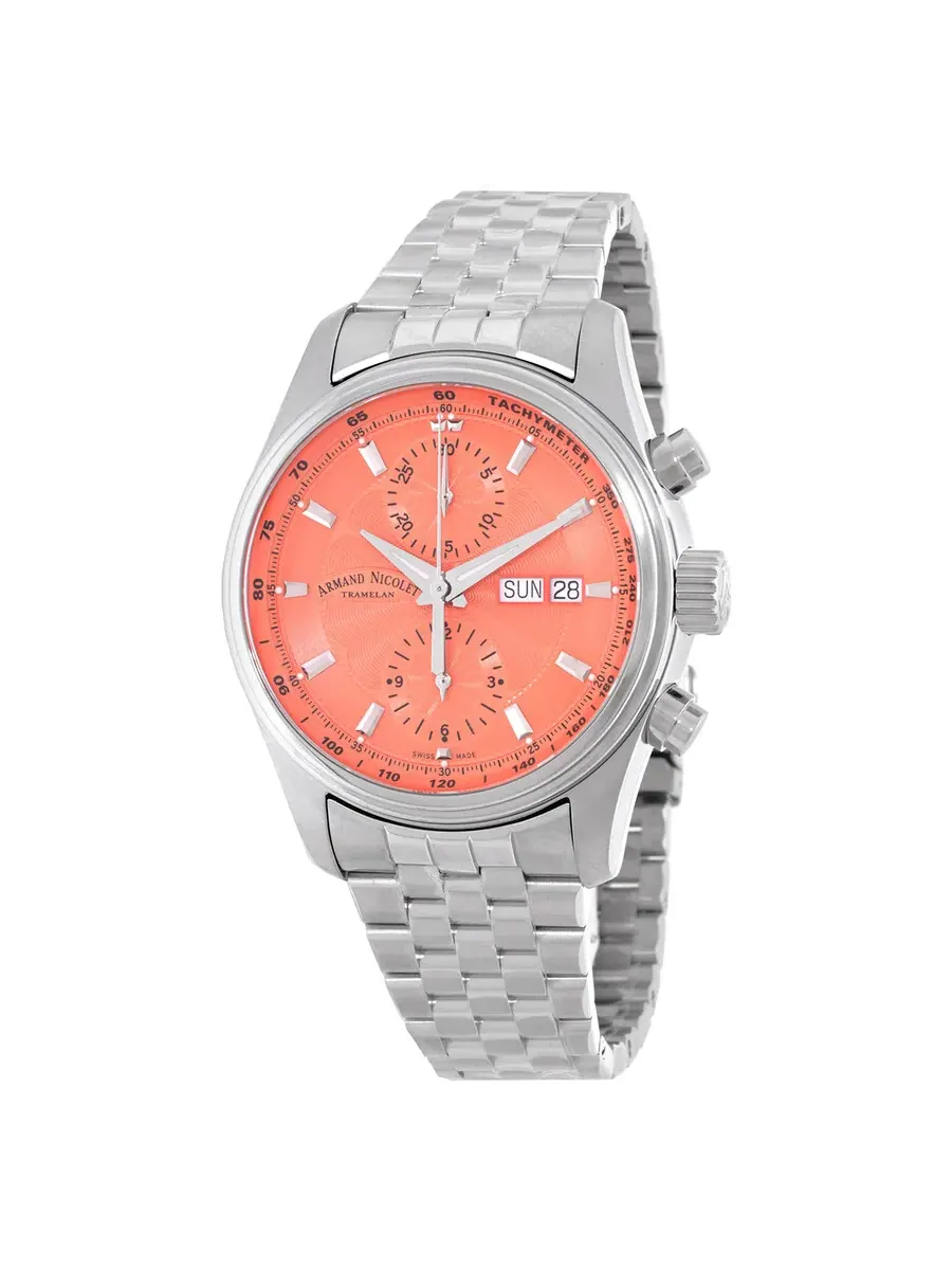 Мужские часы Armand Nicolet MH2 Хронограф Автомат A647A-SM-BMA22640A — изображение 1 из 3, оттенок серебряный