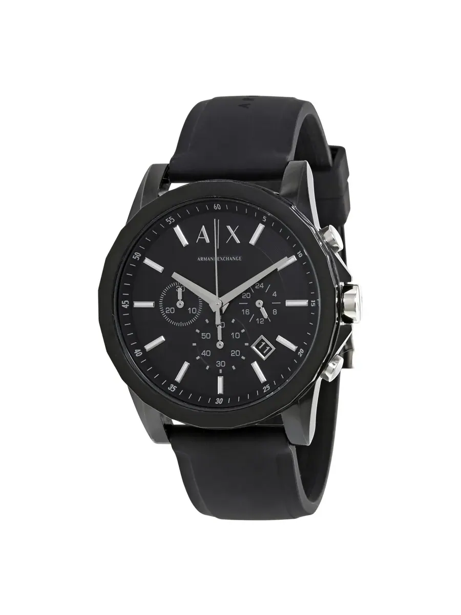 Мужские часы Armani Exchange Active Chronograph AX1326 — изображение 1 из 3, оттенок черный