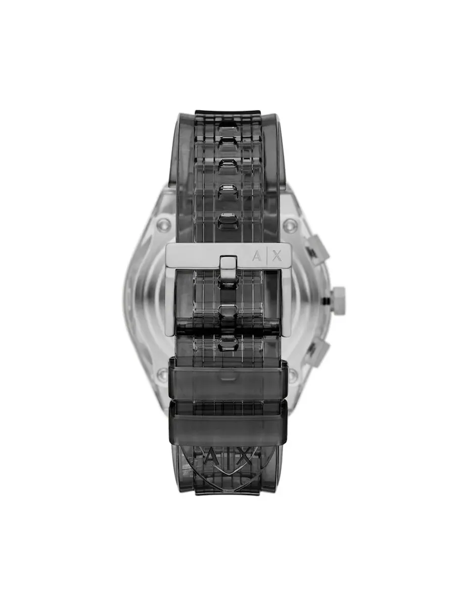 Мужские часы Armani Exchange Rafael с кварцевым хронографом и серым циферблатом AX4167 — изображение 2 из 2