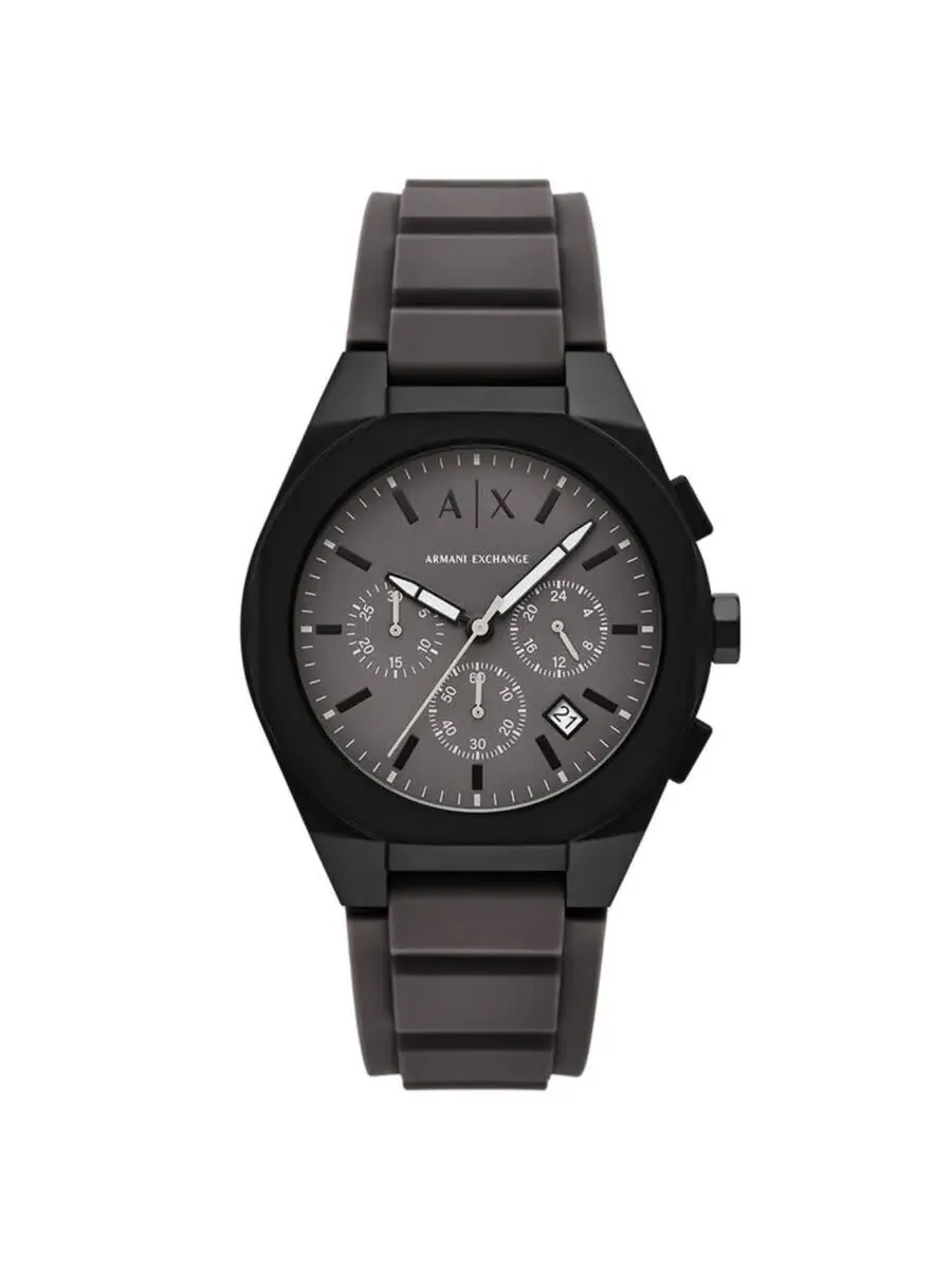 Мужские часы Armani Exchange Sync Chronograph Quartz с серым циферблатом AX4191 — изображение 1 из 1, оттенок черный