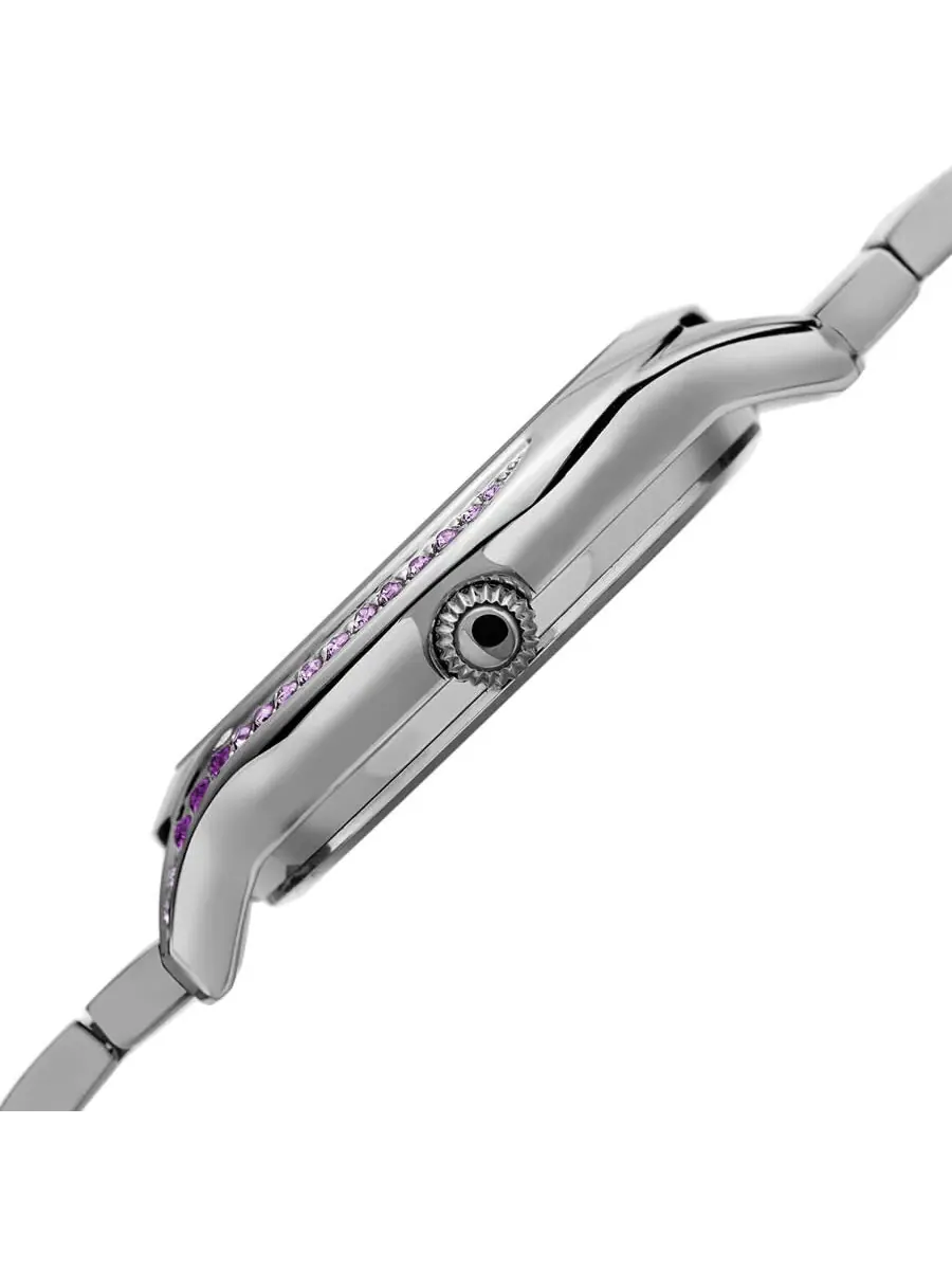 Женские часы August Steiner Quartz с фиолетовым циферблатом AS8279PU — изображение 3 из 4, оттенок серебряный
