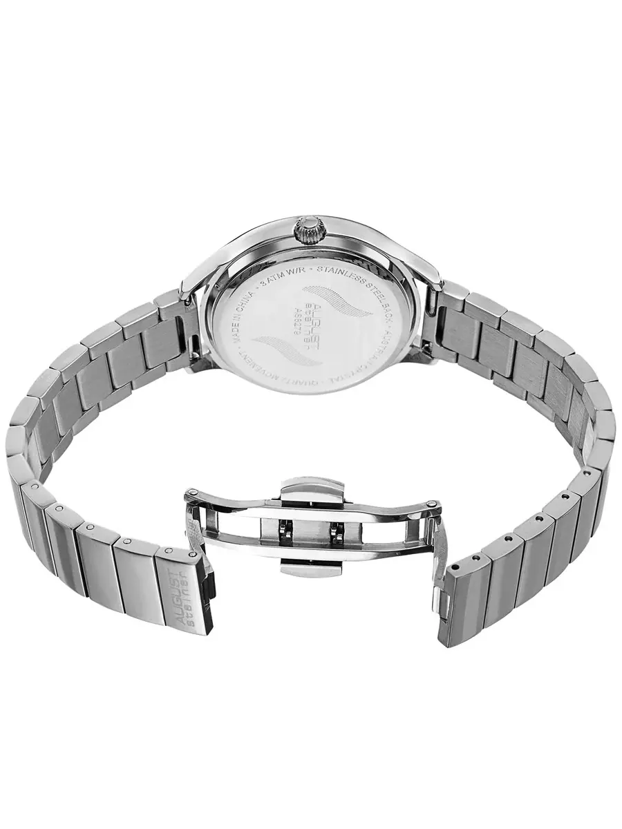 Женские часы August Steiner Quartz с фиолетовым циферблатом AS8279PU — изображение 4 из 4, оттенок серебряный