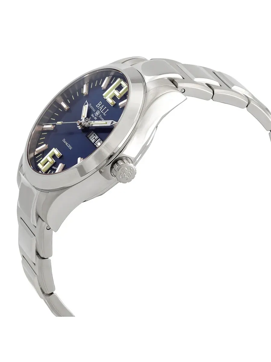 Часы Ball Engineer III King Automatic с синим циферблатом NM2028C-S12A-BE — изображение 2 из 3, оттенок серебряный