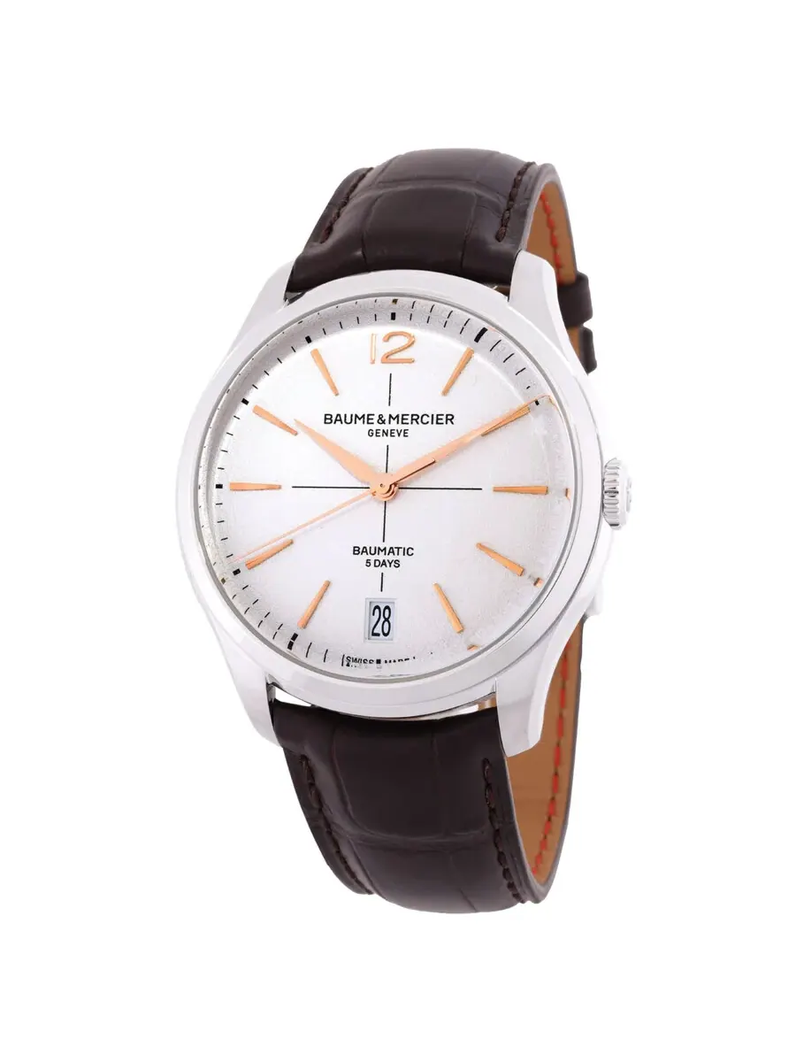 Мужские часы Baume et Mercier Clifton Automatic M0A10773 — серебристый