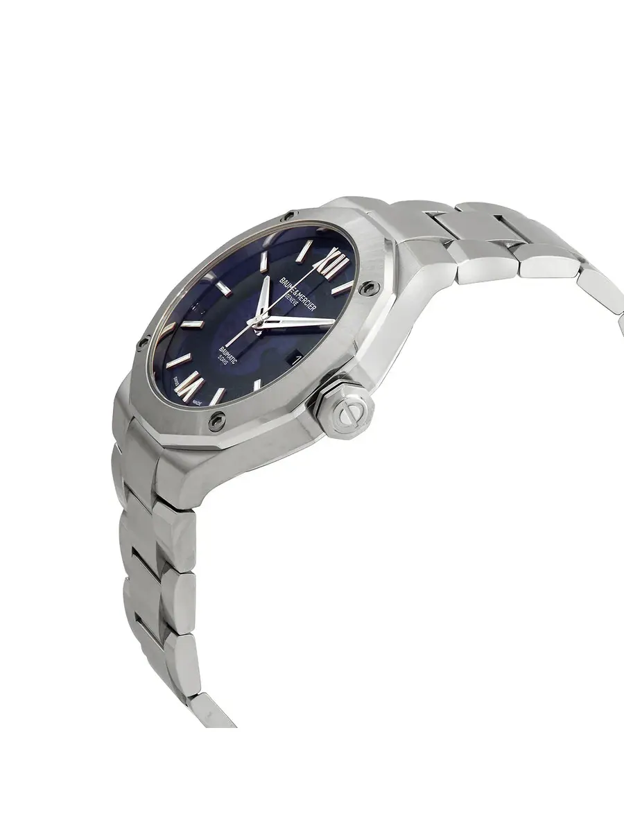 Мужские автоматические часы Baume et Mercier Riviera с синим циферблатом, модель M0A10616 — изображение 2 из 3