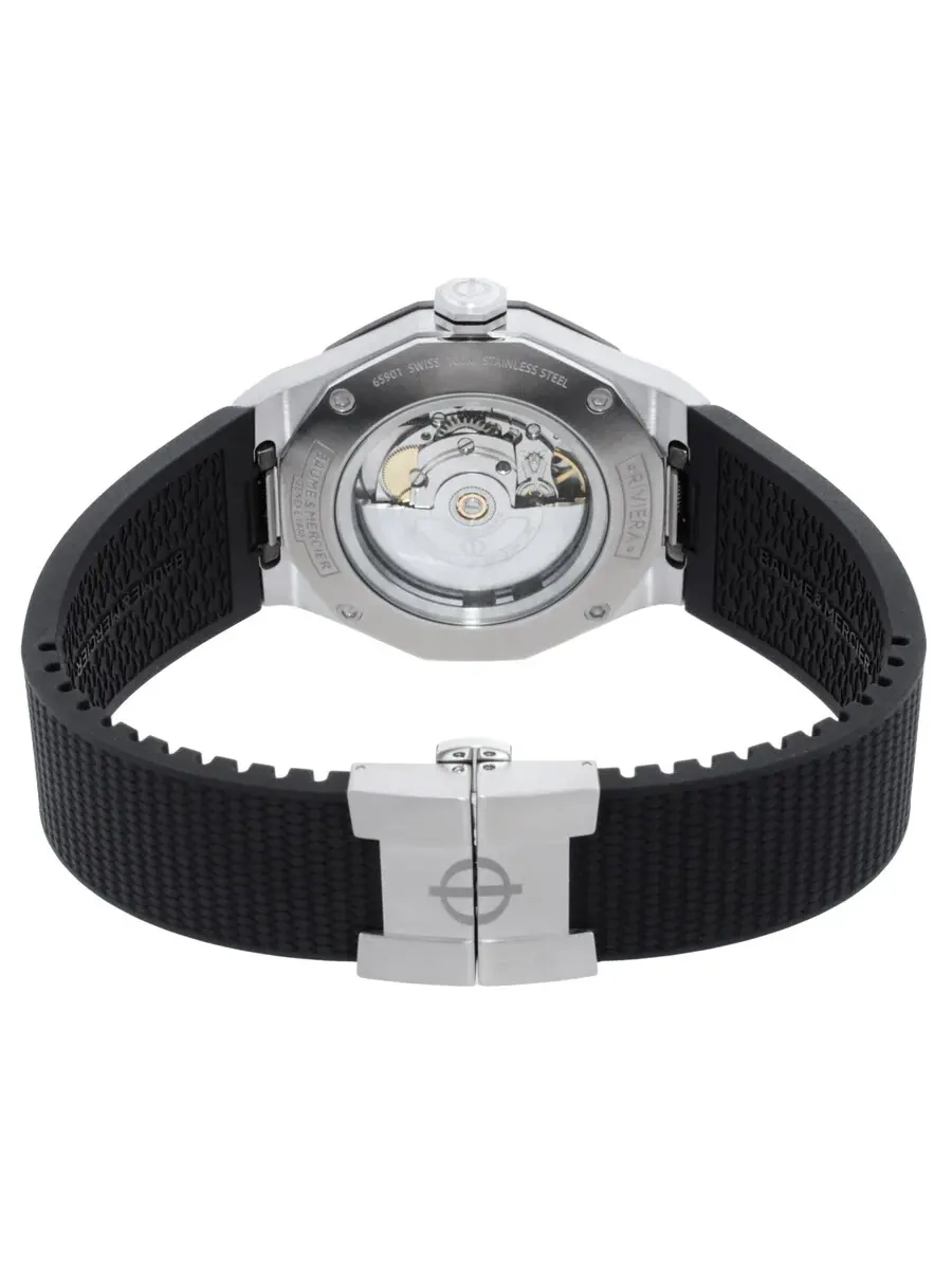 Мужские часы Baume et Mercier Riviera Automatic M0A10768 — изображение 3 из 3, оттенок черный