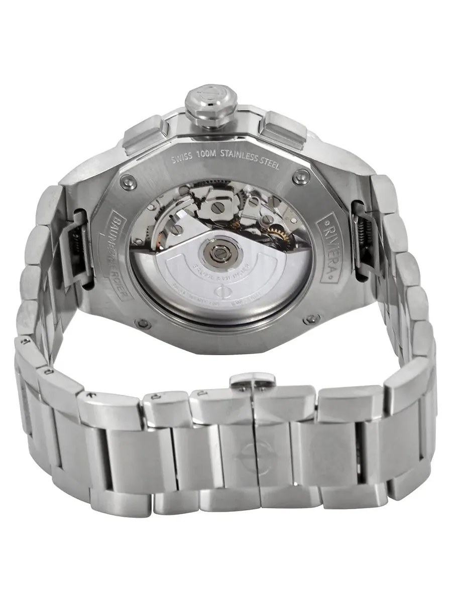 Мужские часы Baume et Mercier Riviera Chronograph Automatic с черным циферблатом M0A10624 — изображение 3 из 3