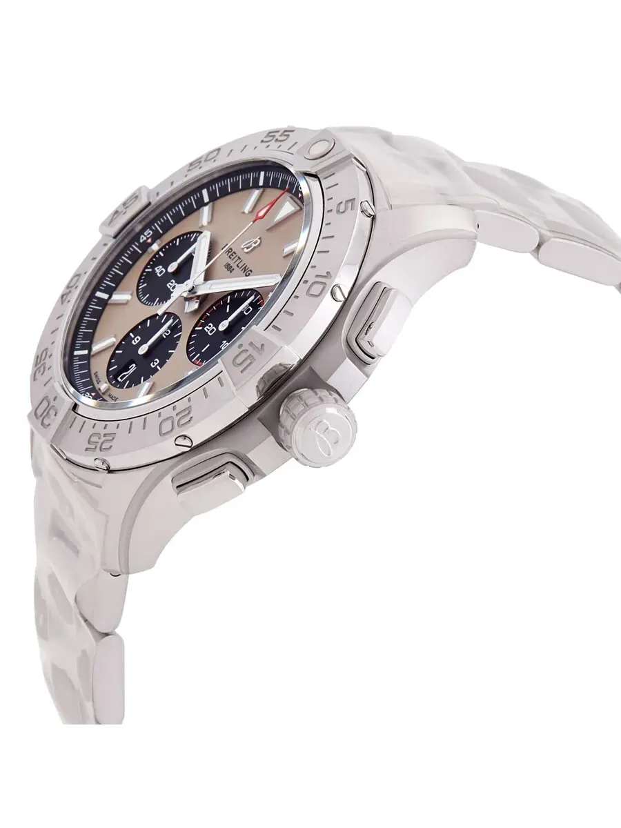 Часы Breitling Avenger B01 44 мм Хронограф Автоматические AB0147101A1A1 — изображение 2 из 4, оттенок серебряный