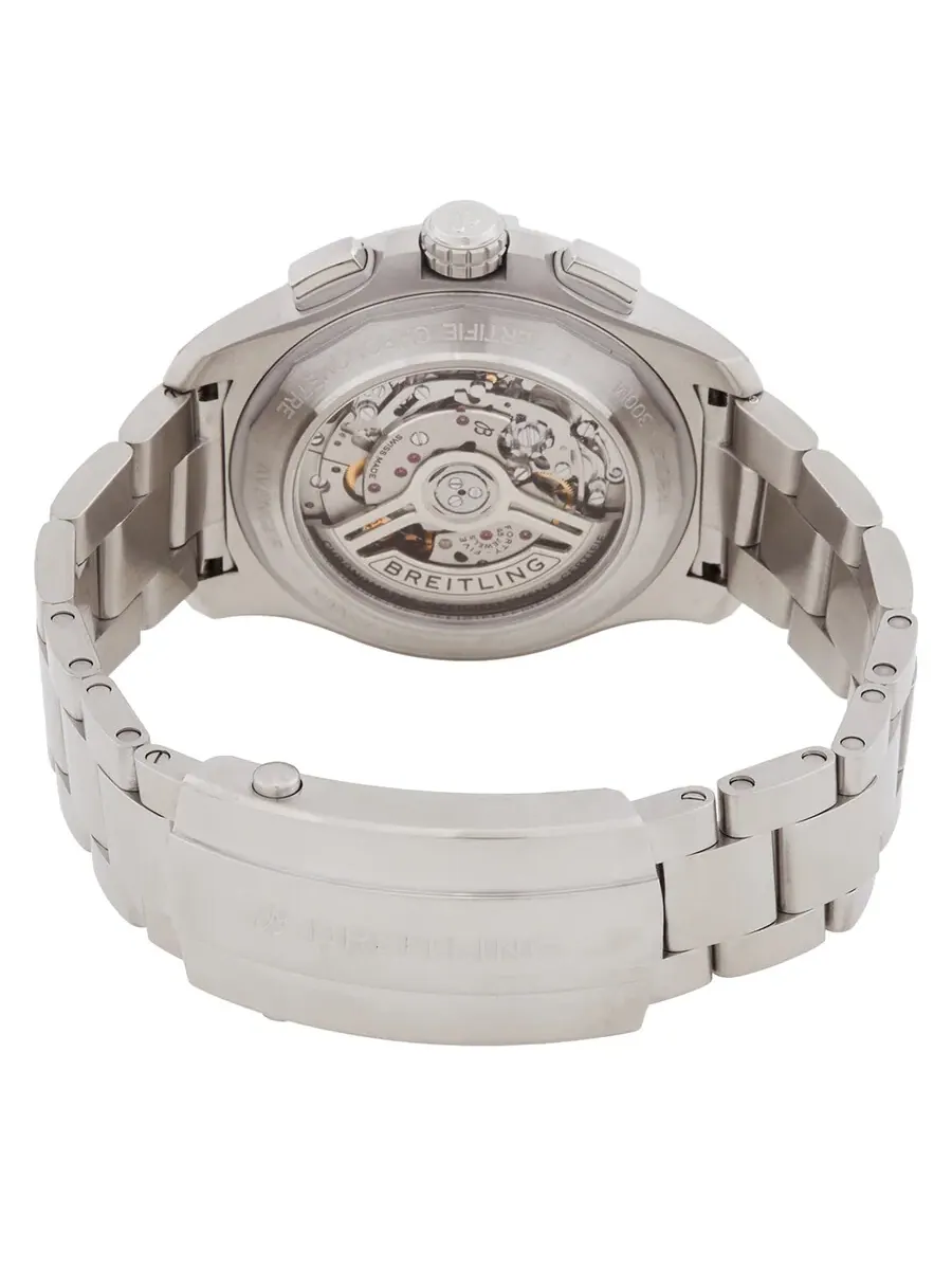 Мужские автоматические часы Breitling Avenger B01 44 мм с хронографом AB0147101C1A1 — изображение 3 из 3, оттенок серебряный