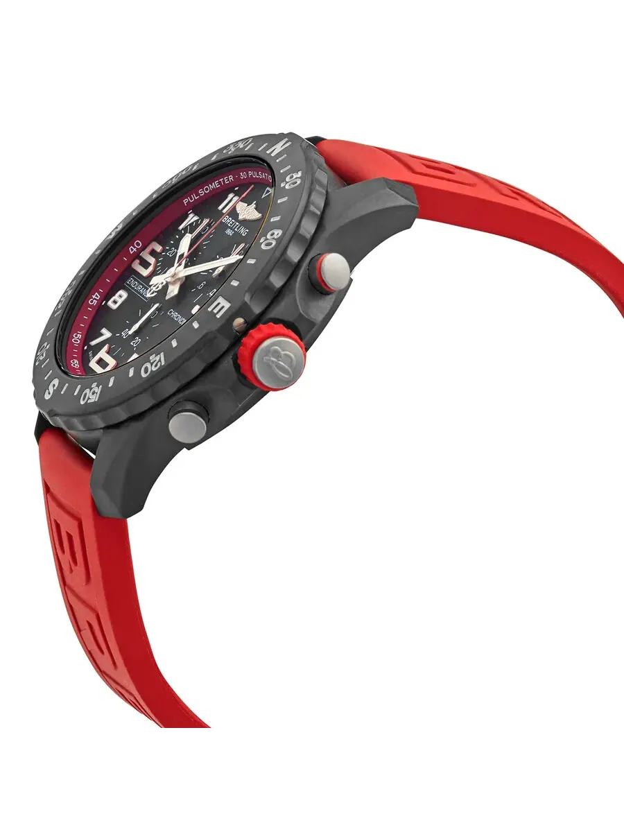 Мужские кварцевые часы Breitling Endurance Pro Chronograph с черным циферблатом X82310D91B1S1 — изображение 2 из 4