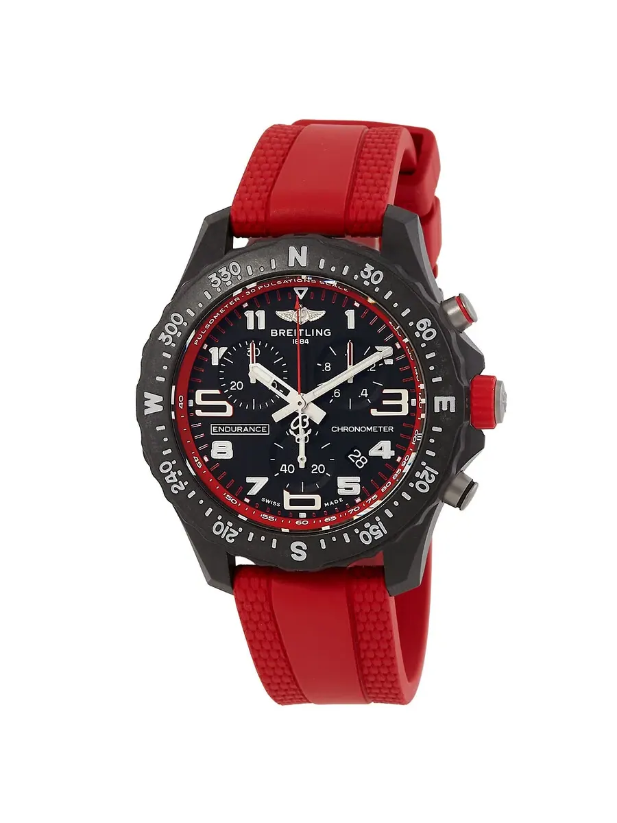 Мужские часы Breitling Endurance Pro 38 с хронографом, кварцевые, черный циферблат X83310D91B2S1 — изображение 1 из 3
