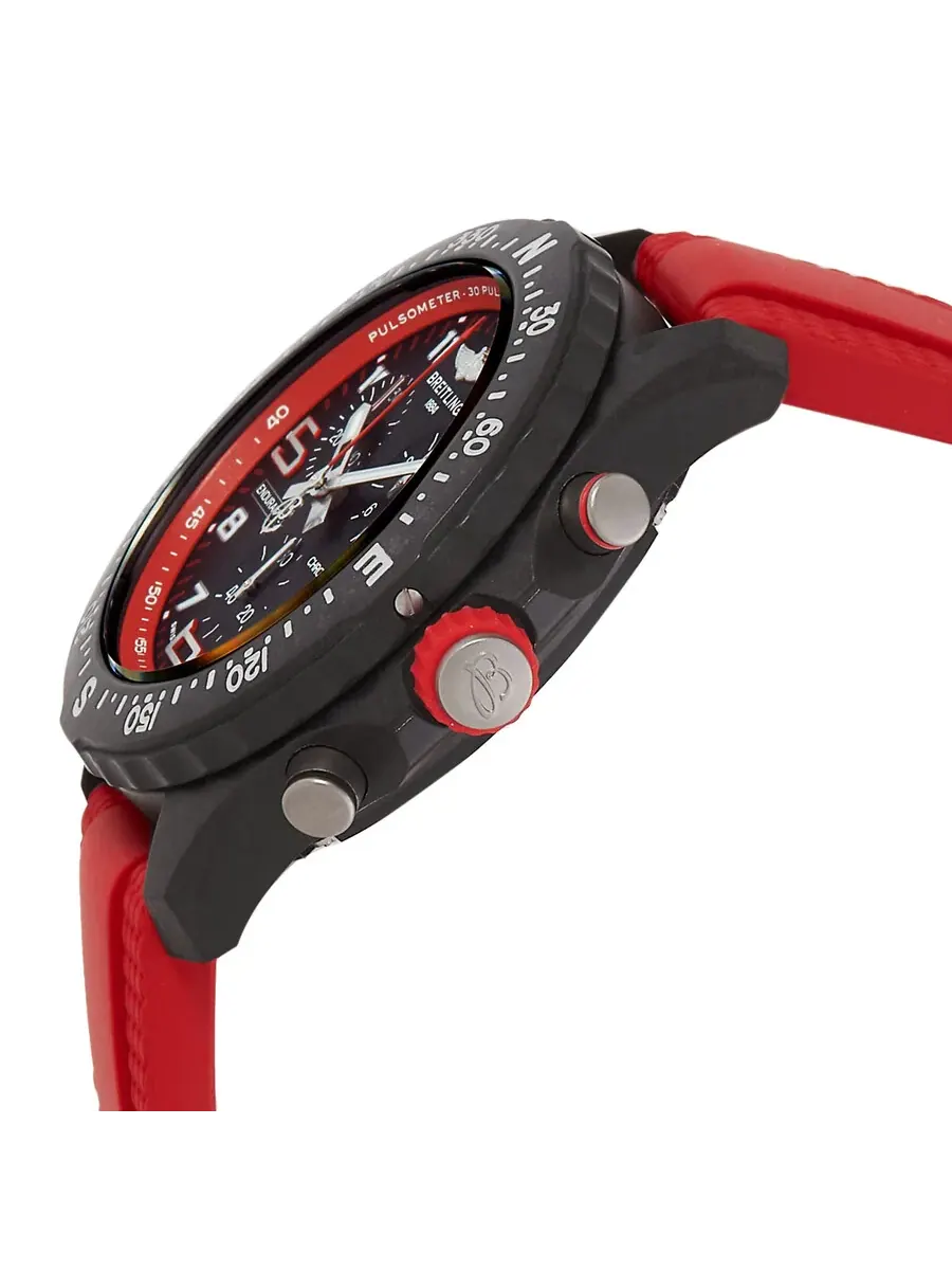 Мужские часы Breitling Endurance Pro 38 с хронографом, кварцевые, черный циферблат X83310D91B2S1 — изображение 2 из 3