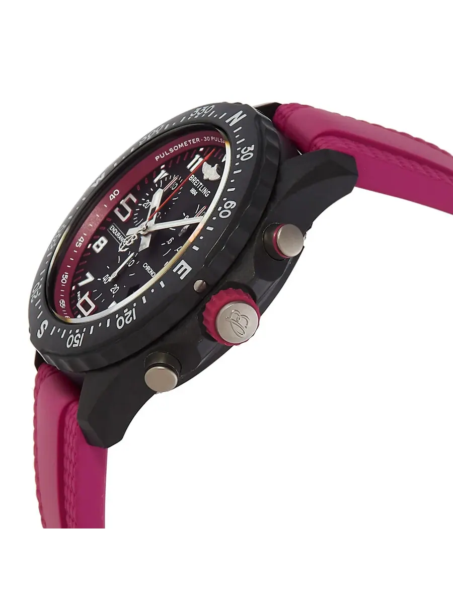 Мужские часы Breitling Endurance Pro Chronograph Quartz с черным циферблатом X83310F61B1S1 — изображение 2 из 3