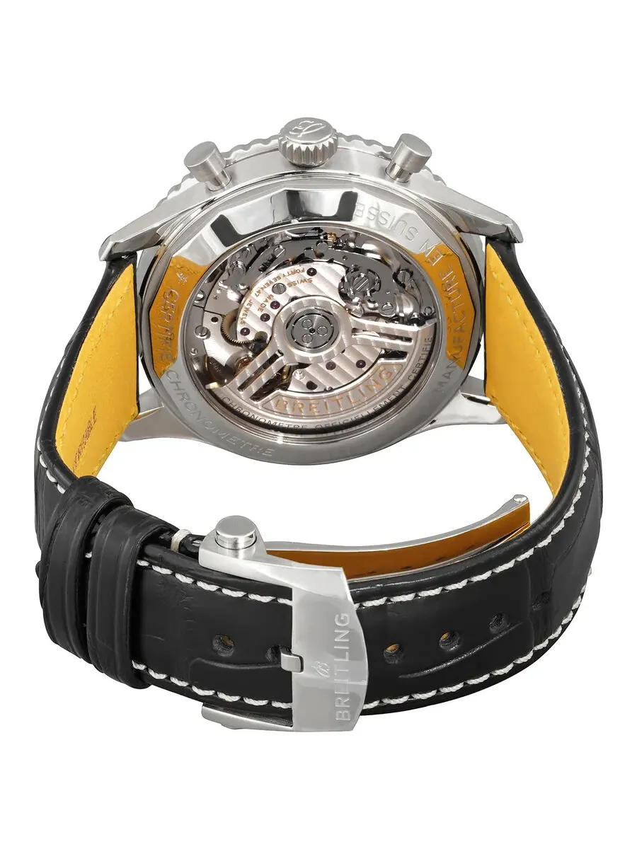 Мужские часы Breitling Navitimer Chronograph Automatic Chronometer с синим циферблатом AB0138241C1P1 — изображение 3 из 4